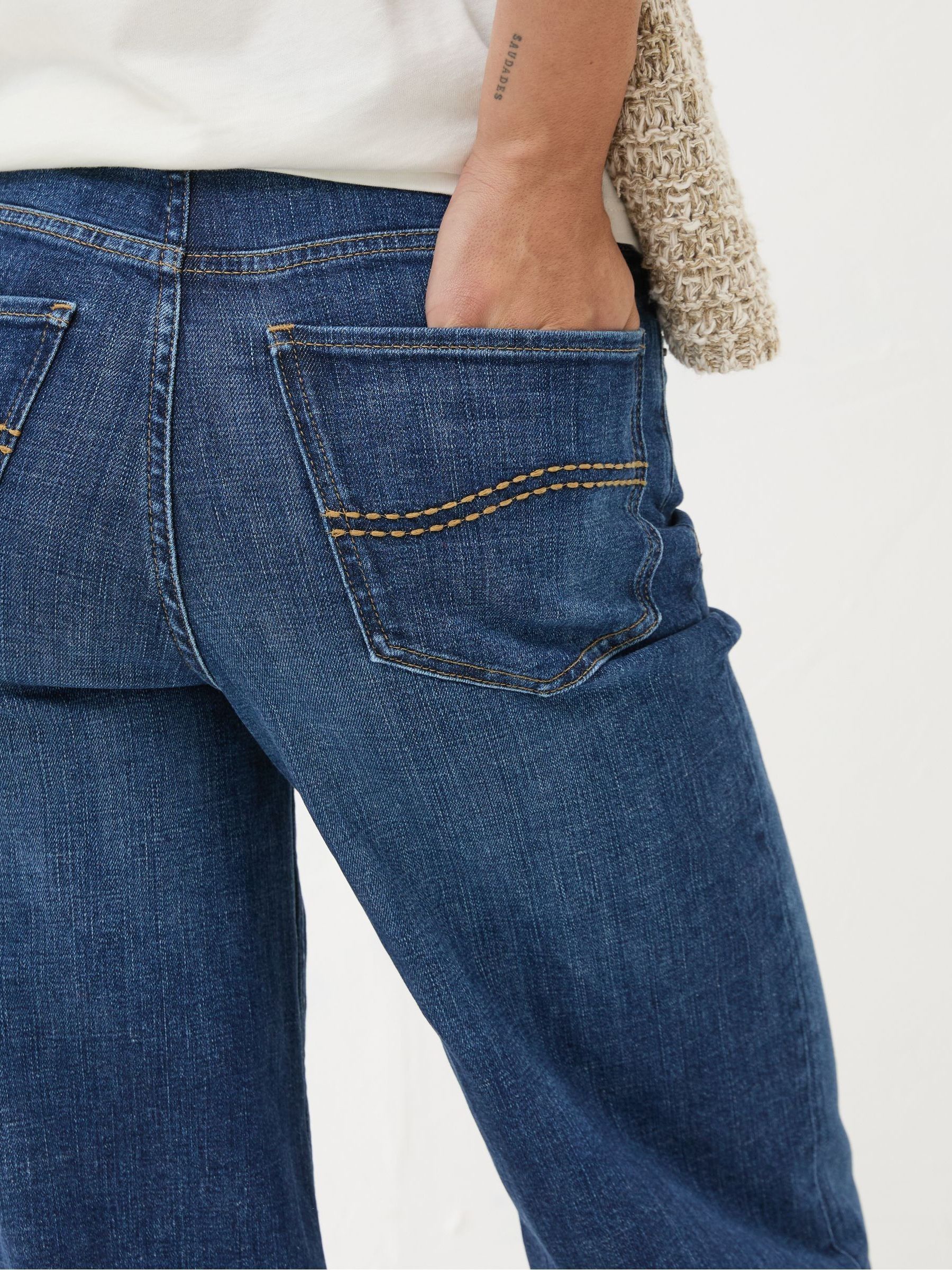 Welling Blue Wide Leg Jeans - Image 6 of 6