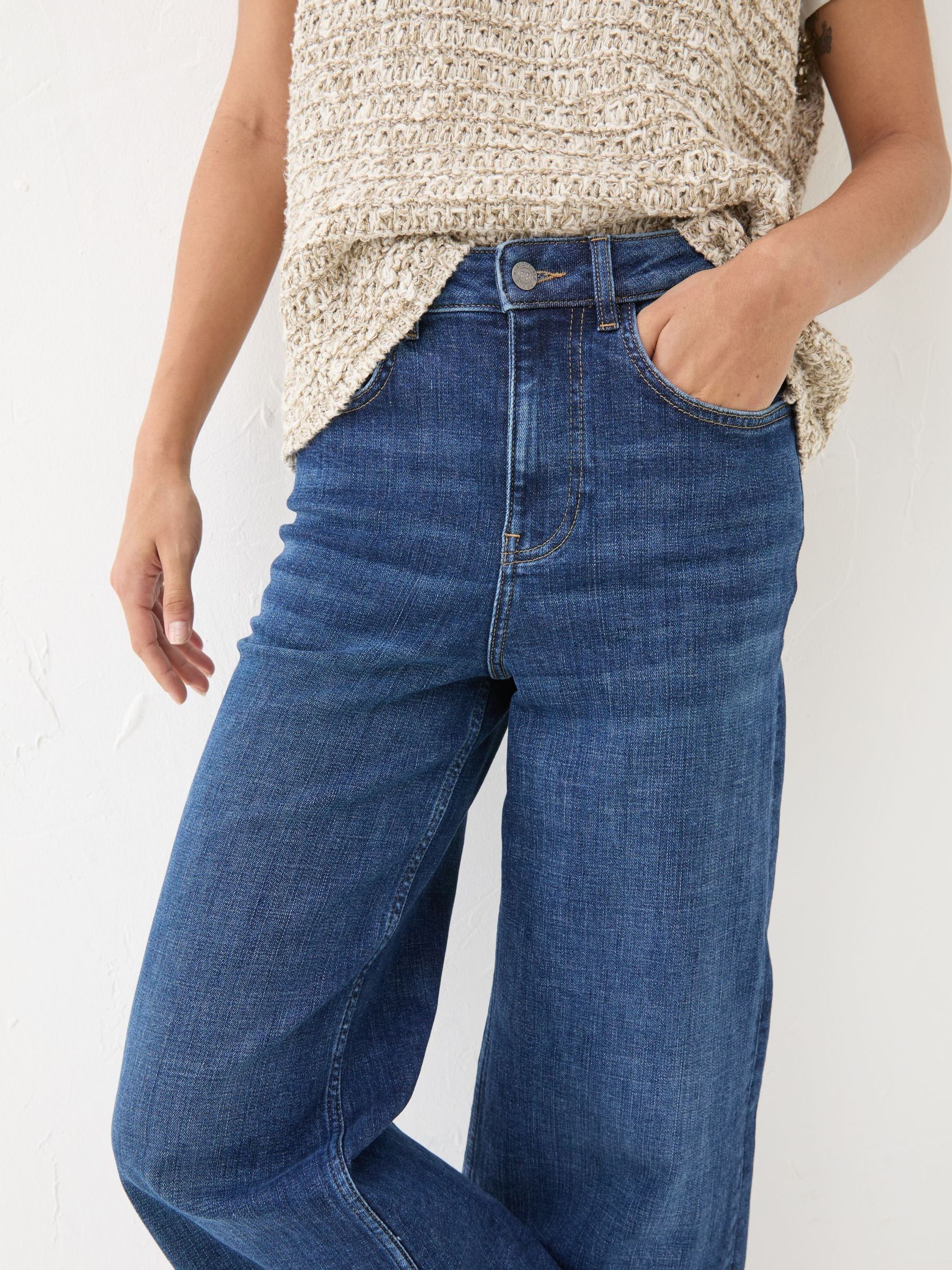 Welling Blue Wide Leg Jeans - Image 7 of 9