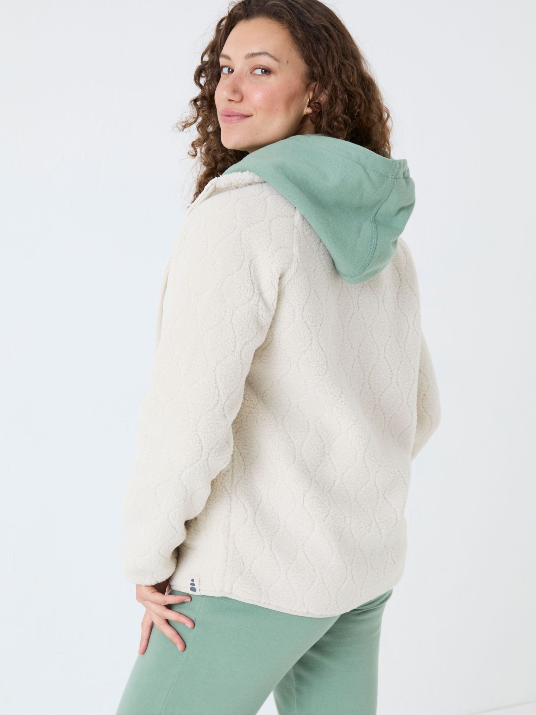 Violet Natural Fleece Jacket - Image 2 of 6