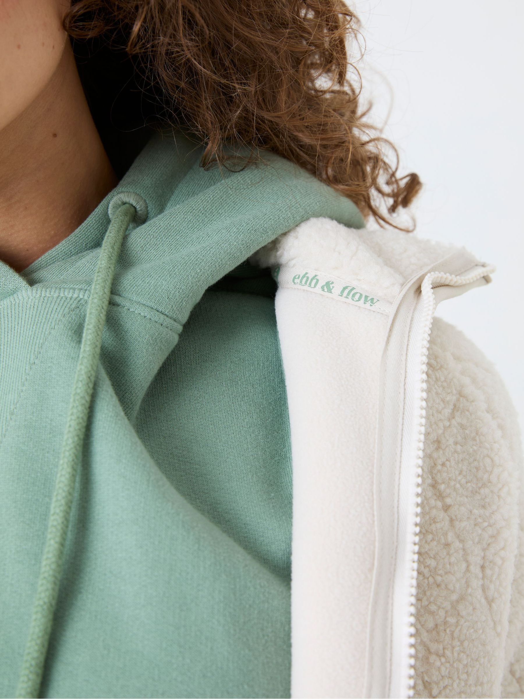 Violet Natural Fleece Jacket - Image 4 of 6