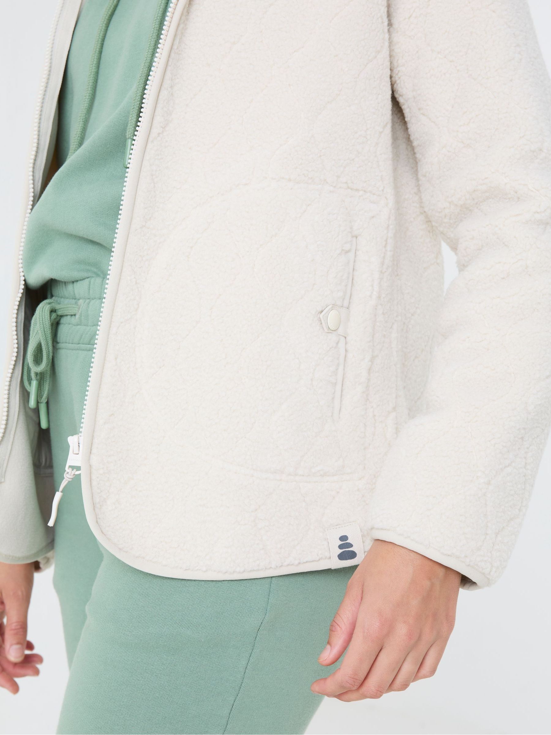 Violet Natural Fleece Jacket - Image 5 of 6