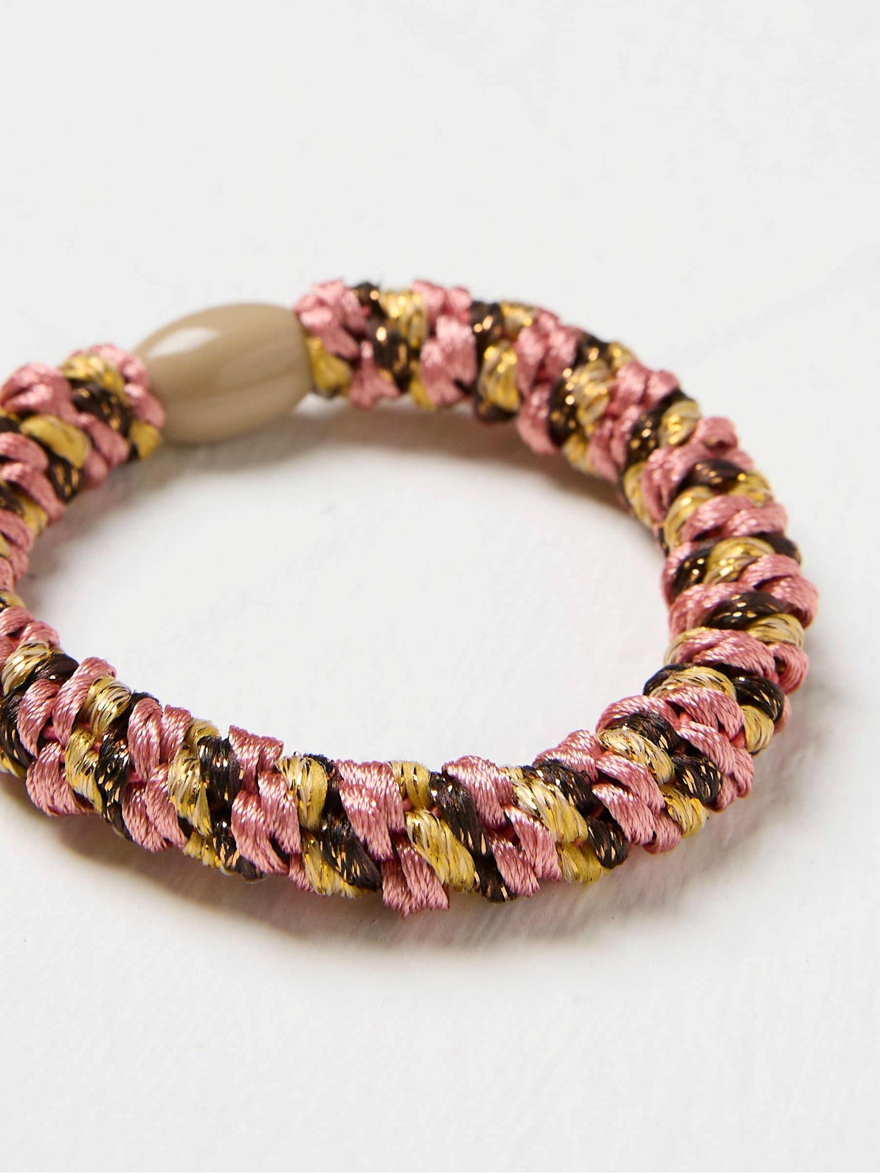 Pink Twist Hair Tie - Image 2 of 2