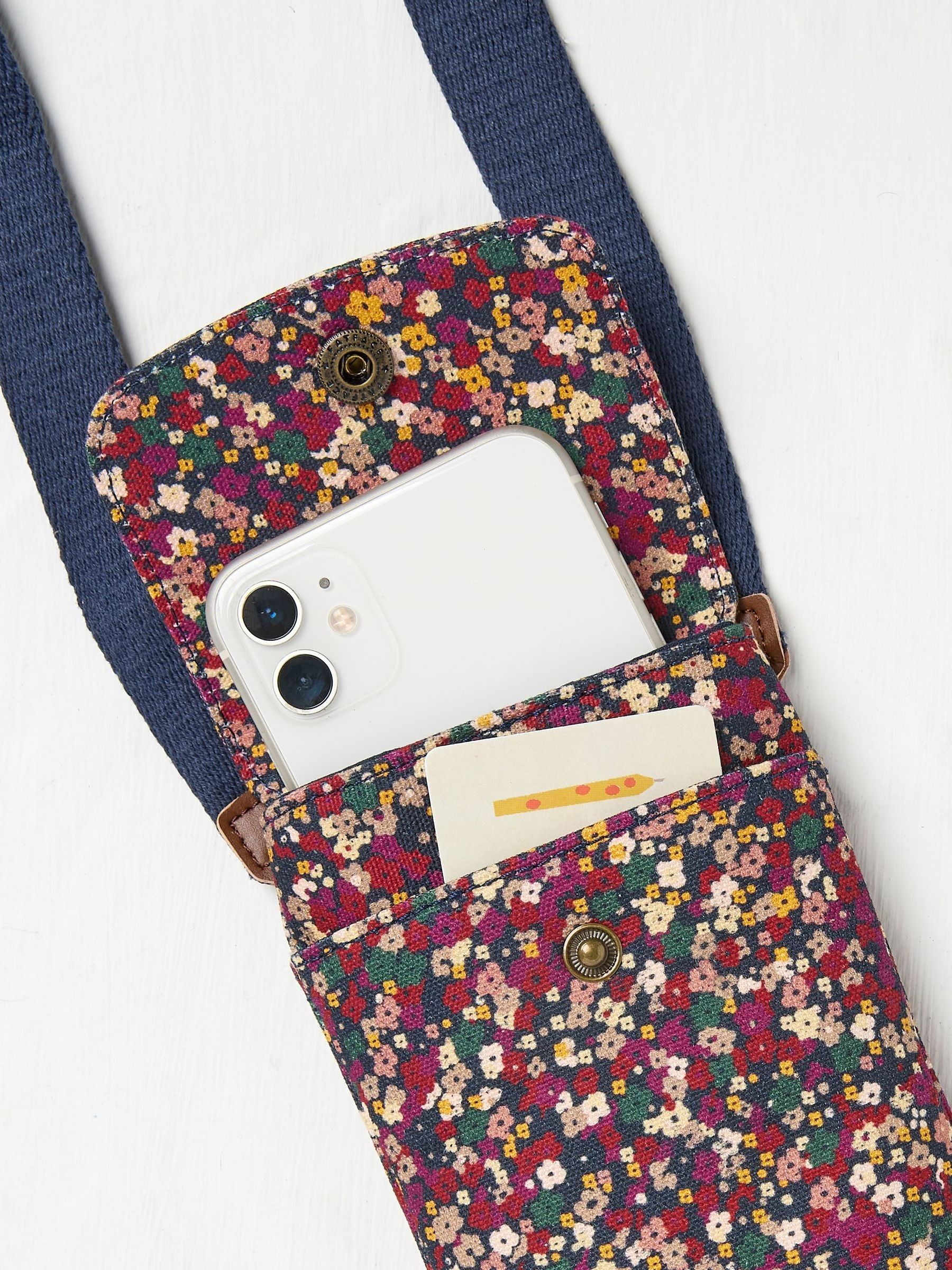 Purple Canvas Phone Bag - Image 2 of 2