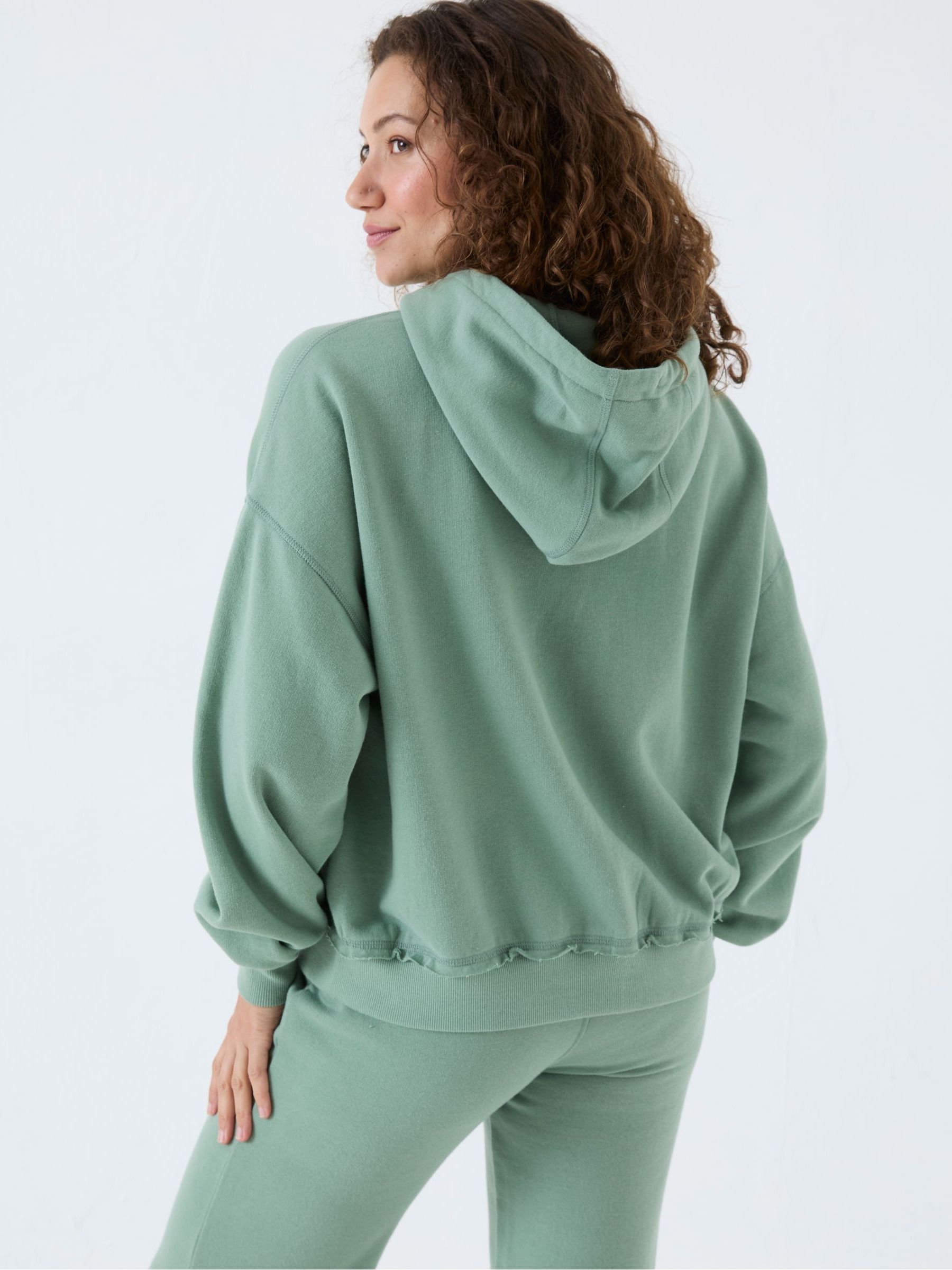 Green 100% Cotton Lexi Hoodie - Image 3 of 7