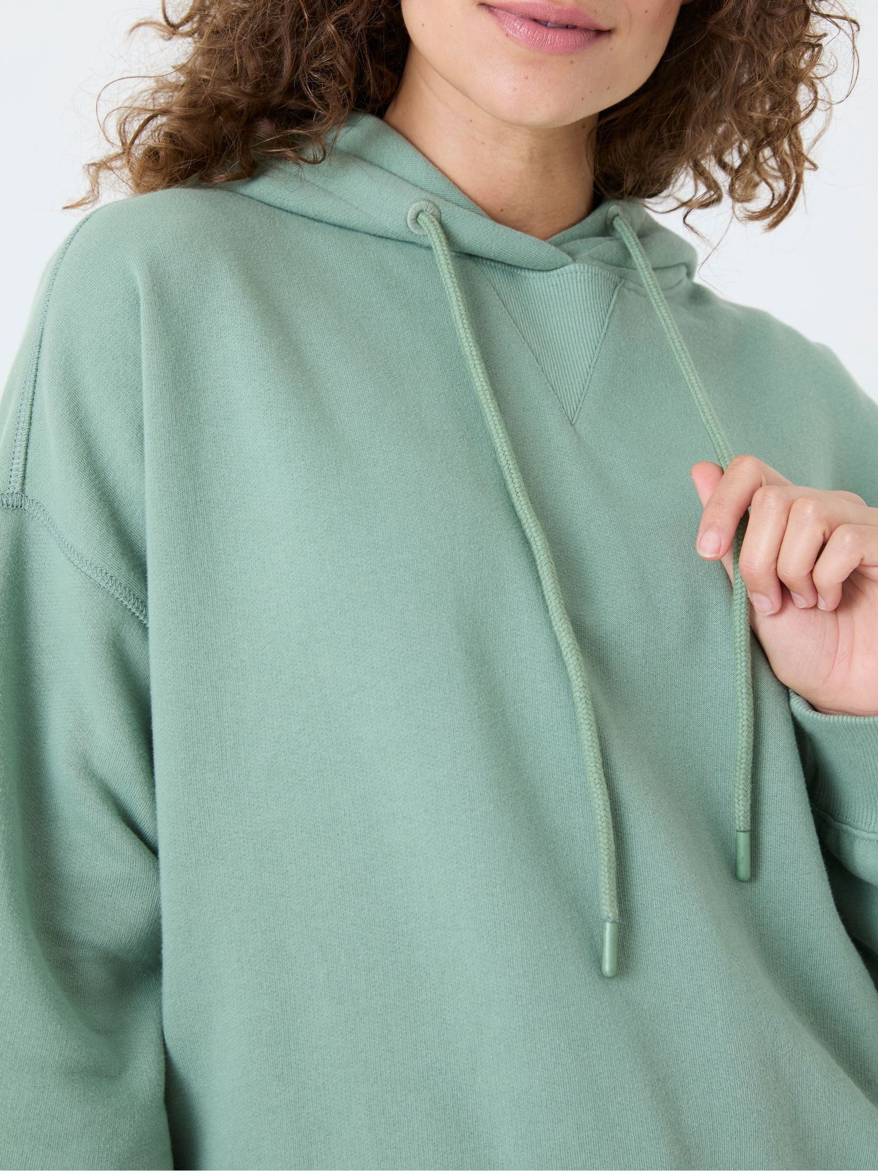 Green 100% Cotton Lexi Hoodie - Image 5 of 7