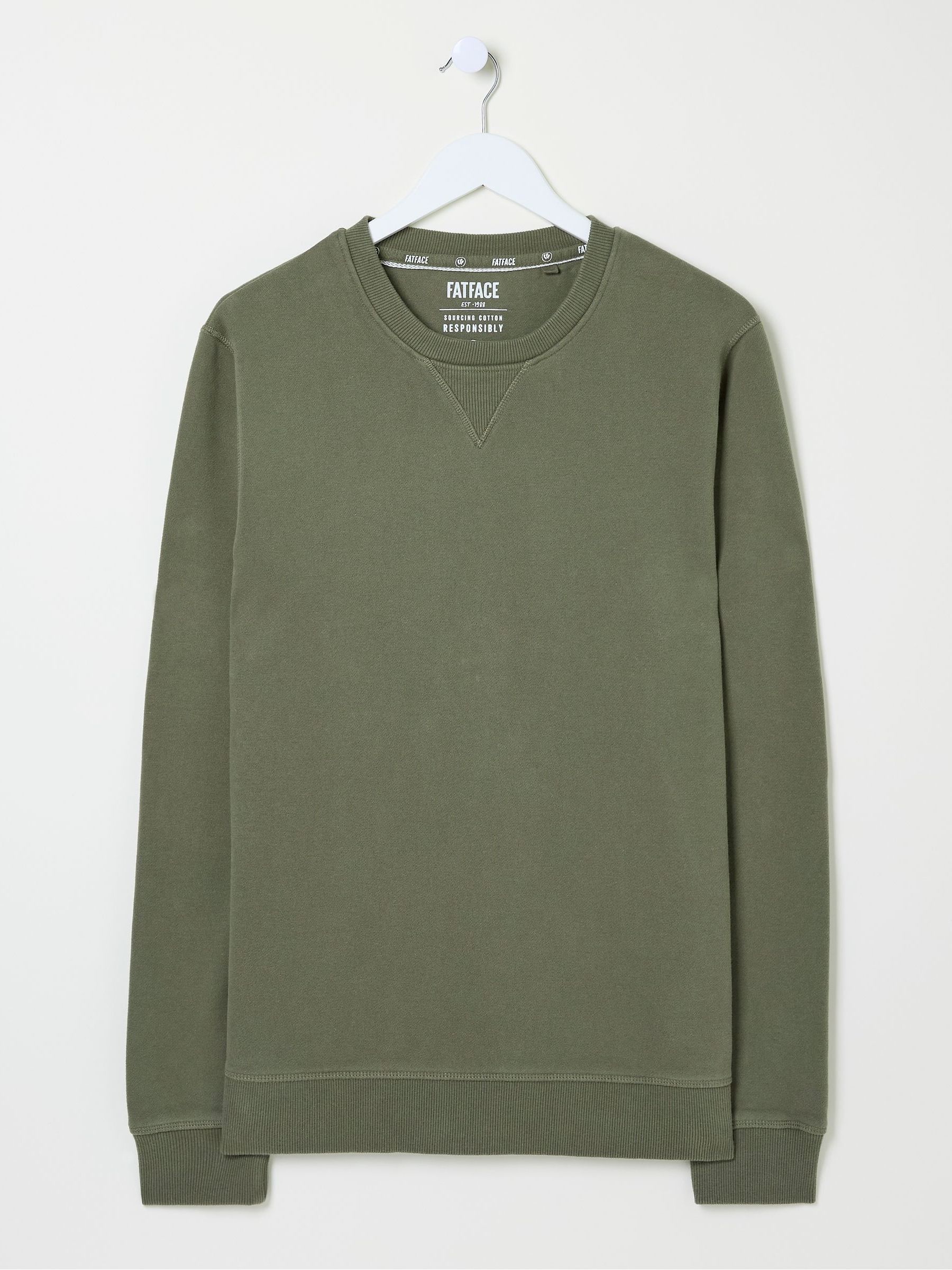 Brooke Green Crew Neck Sweatshirt - Image 6 of 6