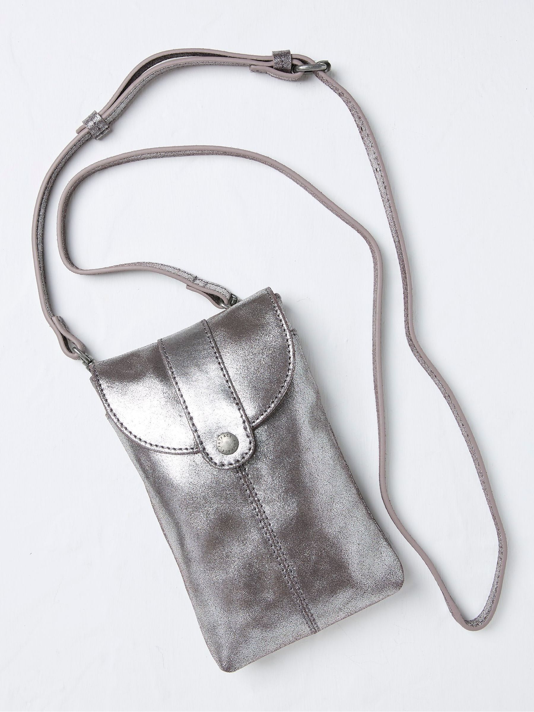 Clara Silver Phone Bag - Image 1 of 4