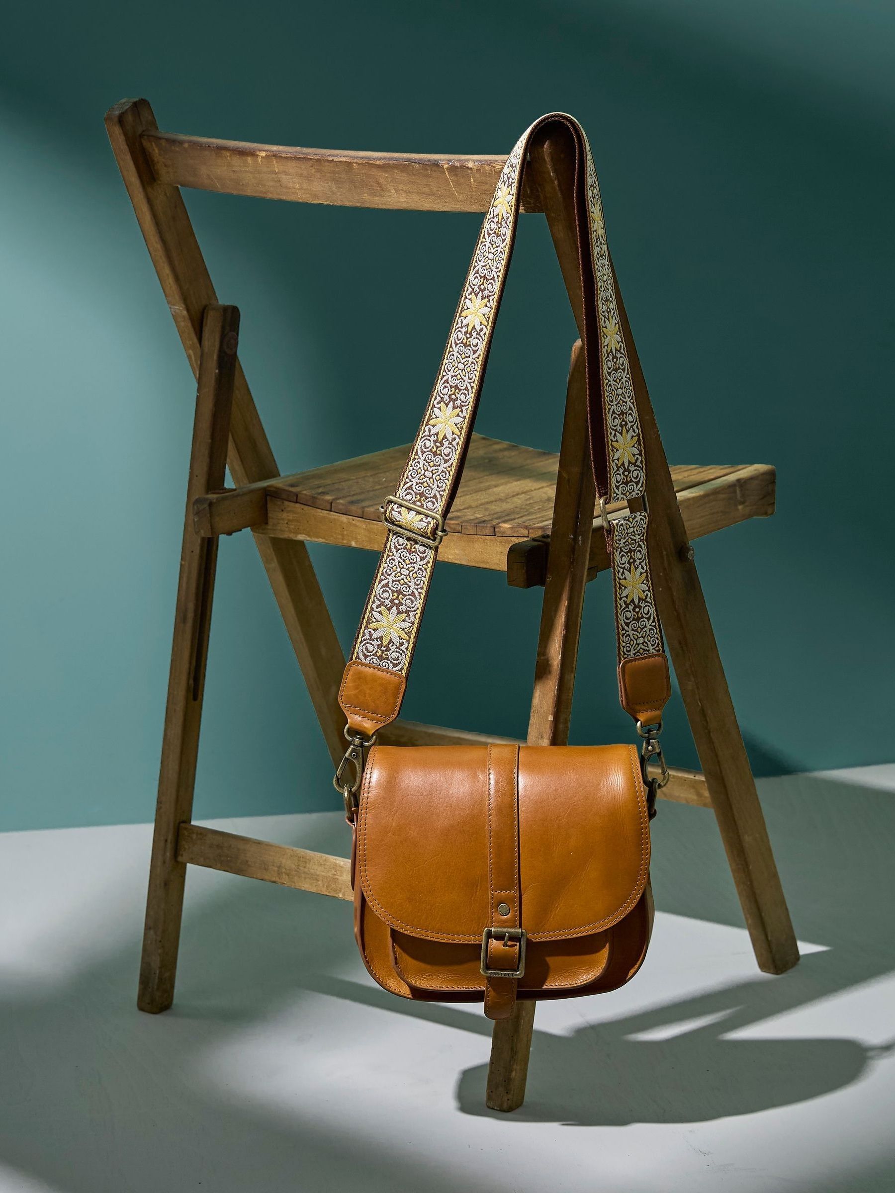 Sadie Brown Satchel Bag - Image 3 of 3