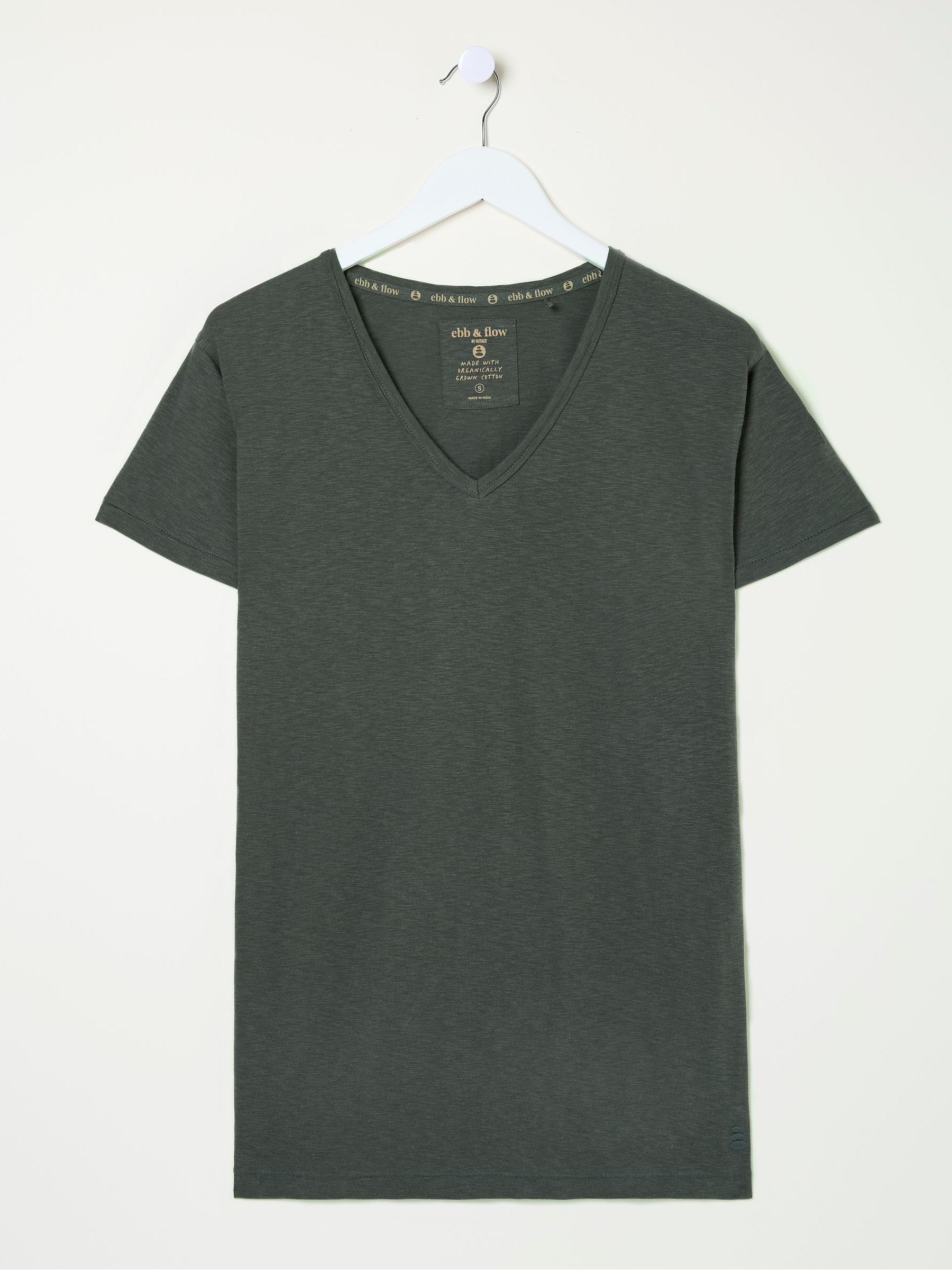 Grey Cotton Blend Abi T-Shirt - Image 5 of 5