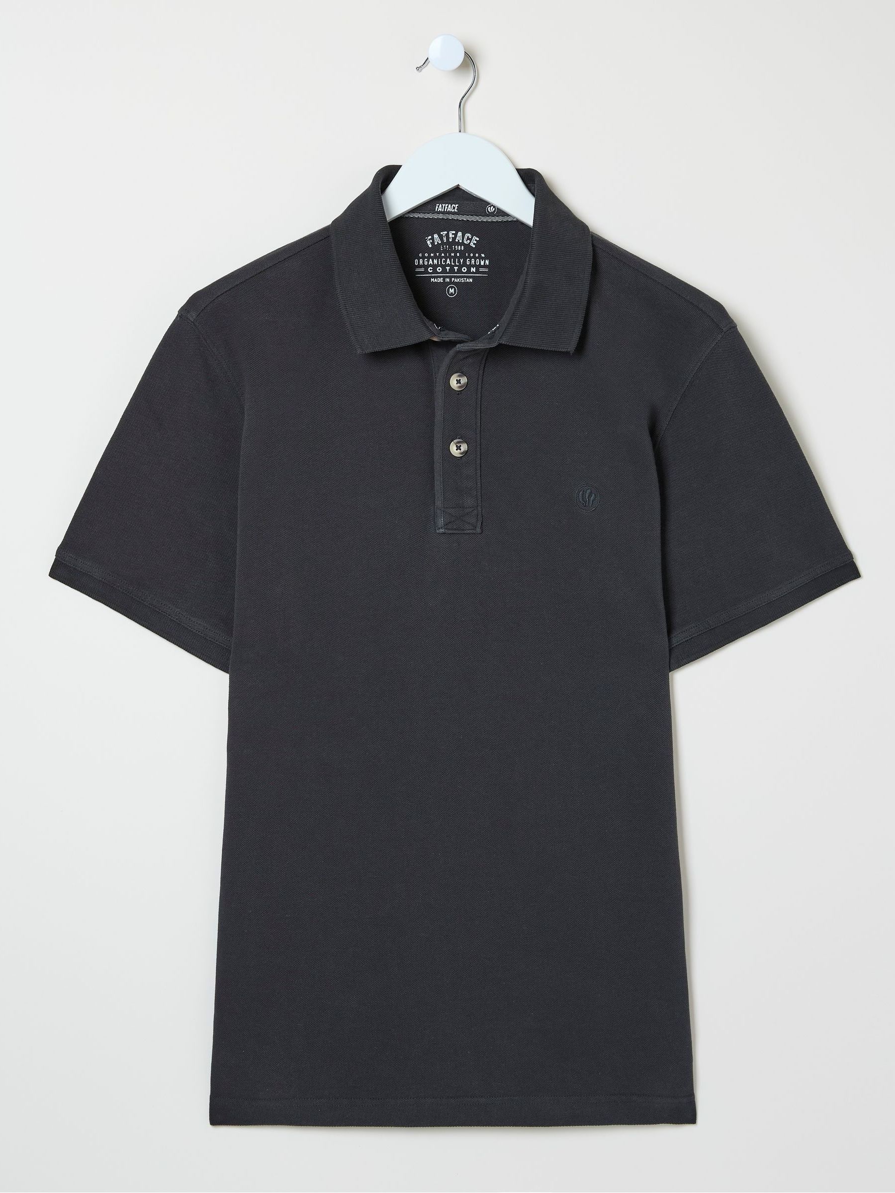 Black Pique Polo - Image 6 of 6