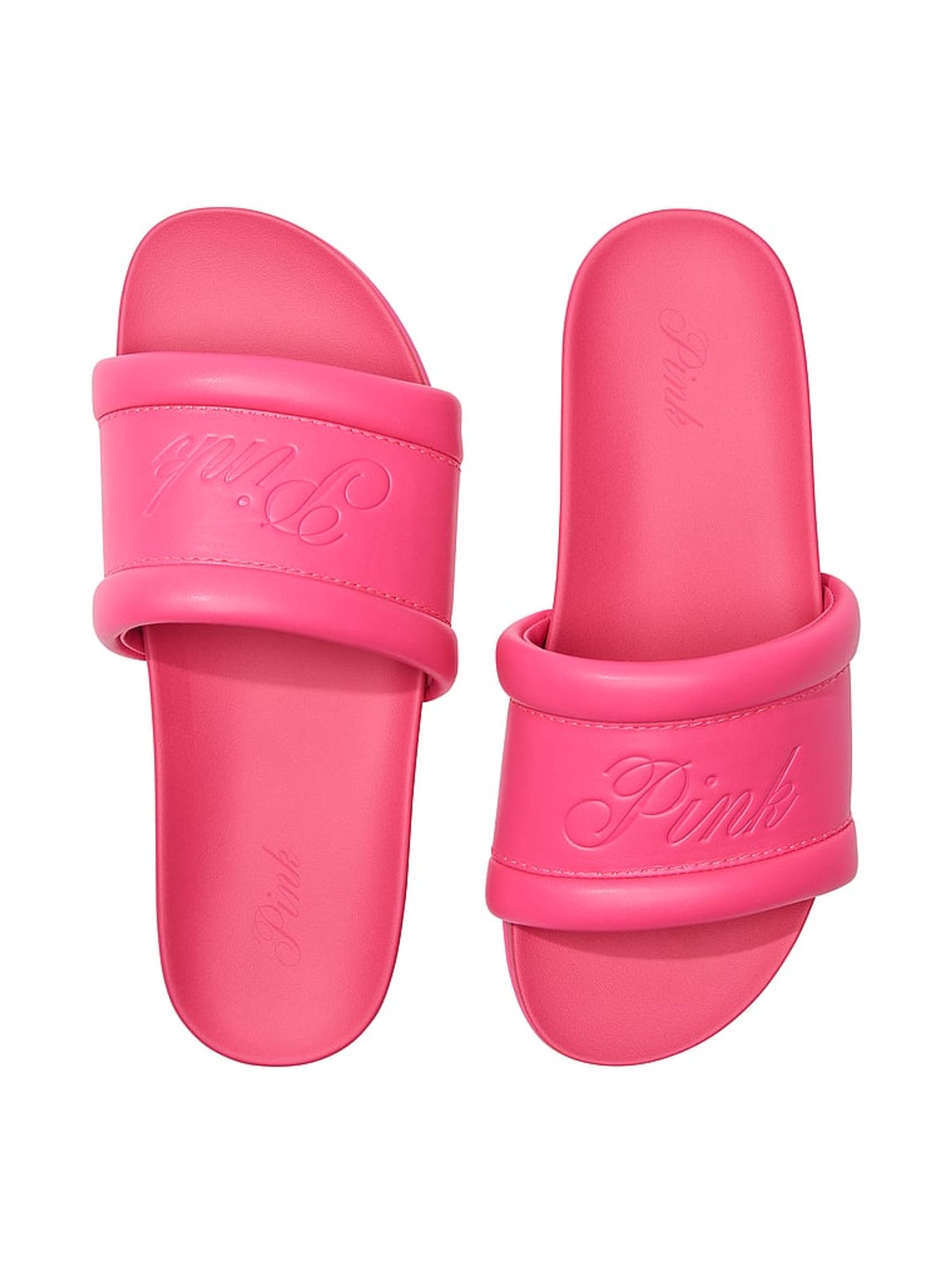 Haute Pink Single Strap Slide Sandal - Image 1 of 2