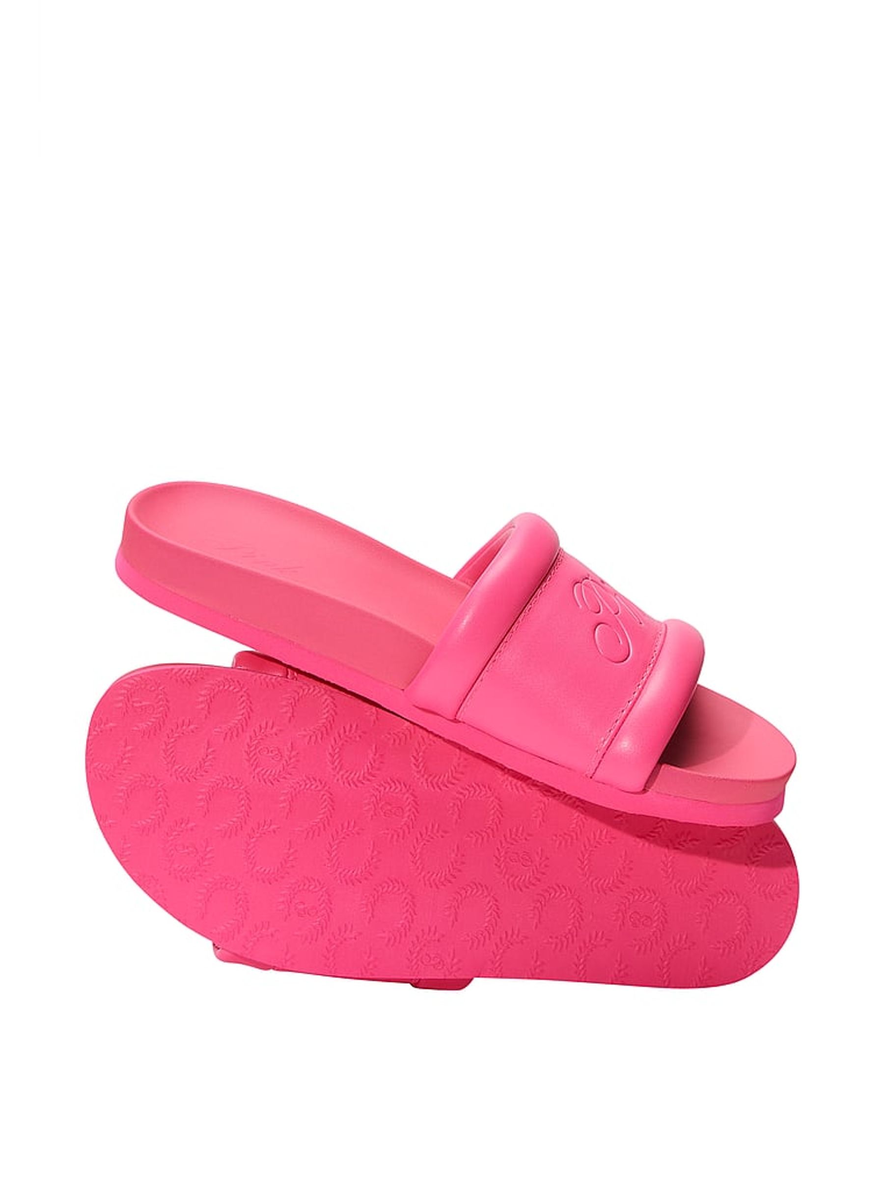 Haute Pink Single Strap Slide Sandal - Image 2 of 2