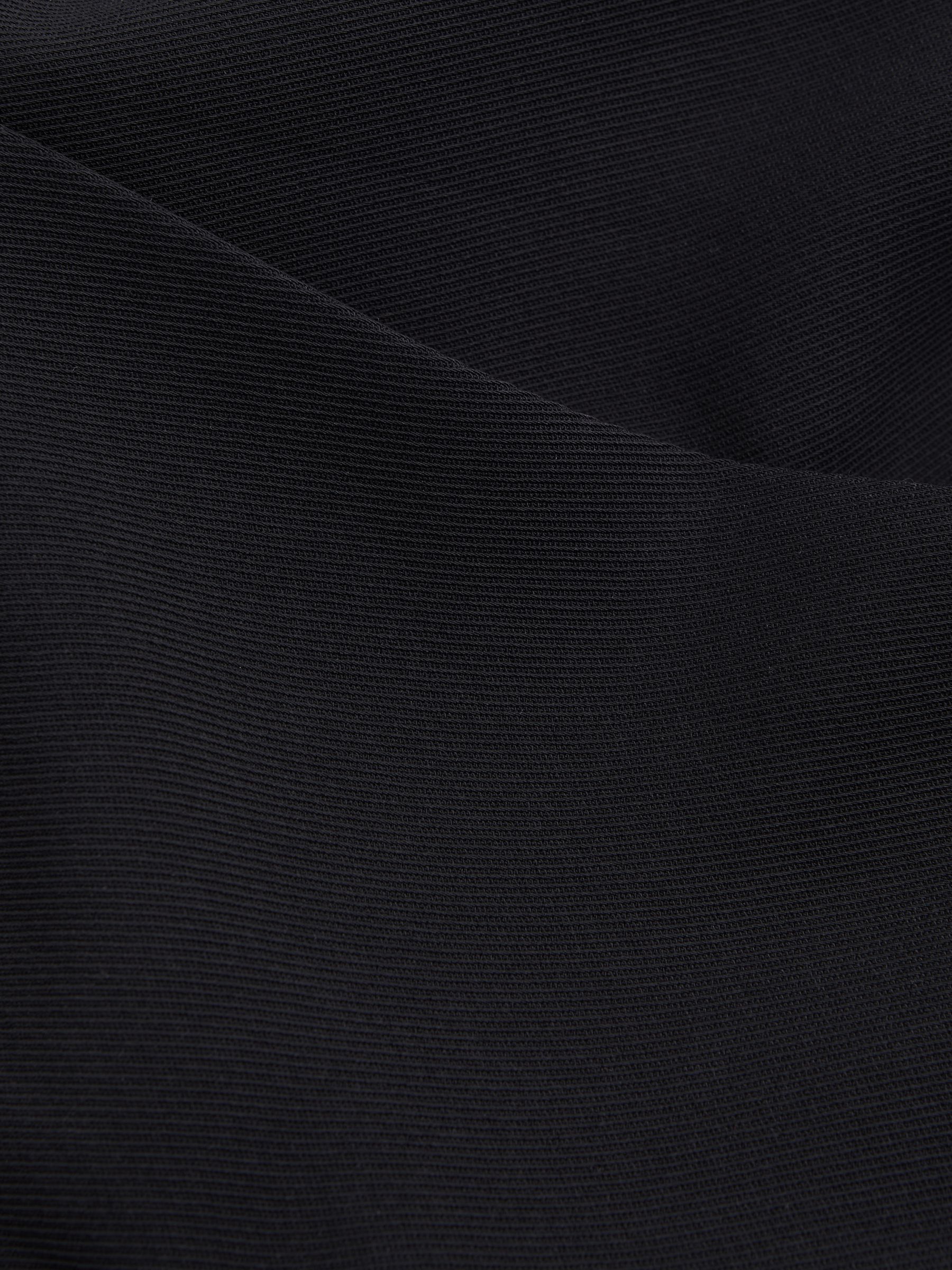 Petite Front Pleat Tapered Trousers in Navy - Image 6 of 7