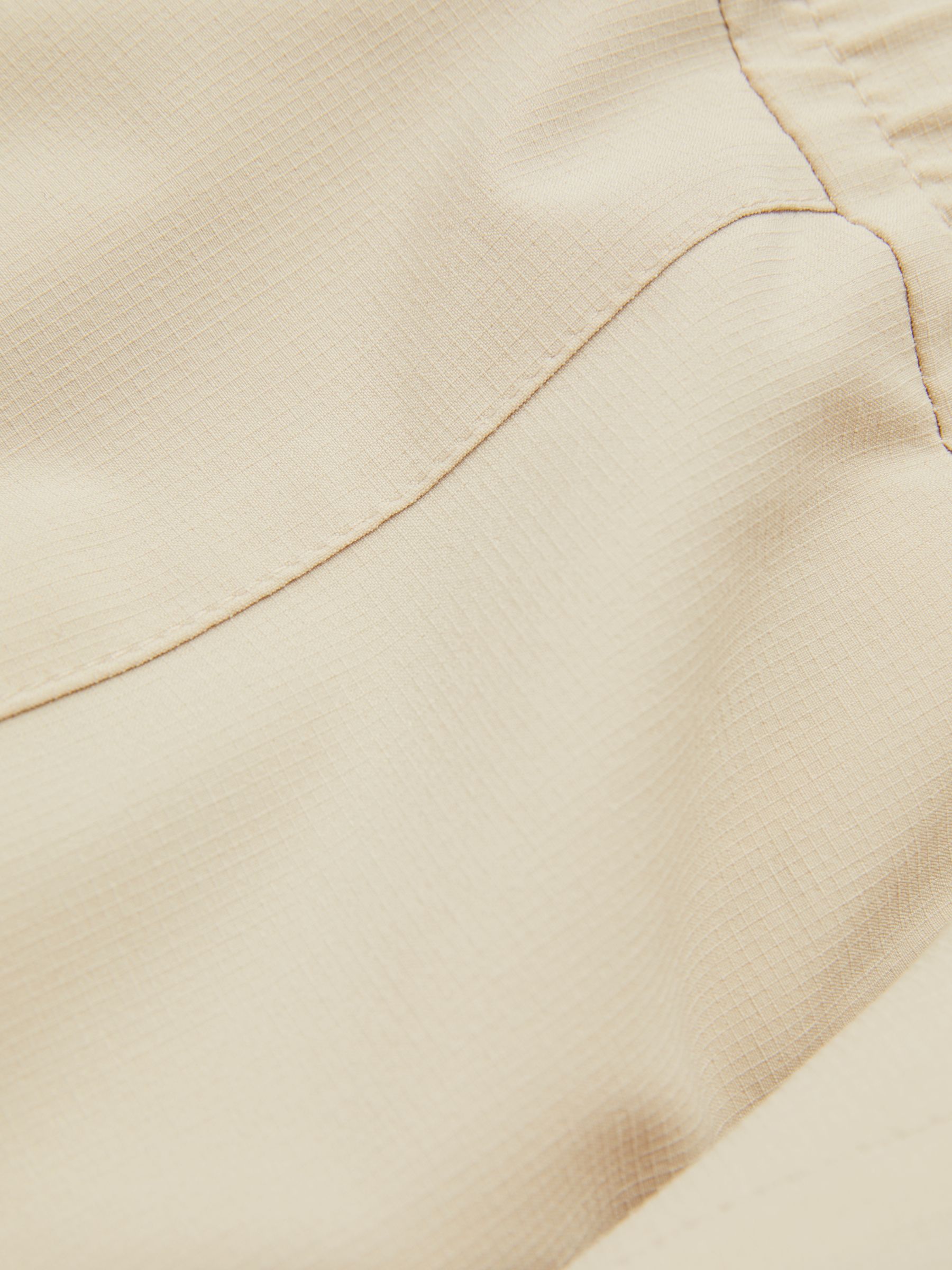 Elasticated Cargo Trousers in Stone - Image 6 of 6