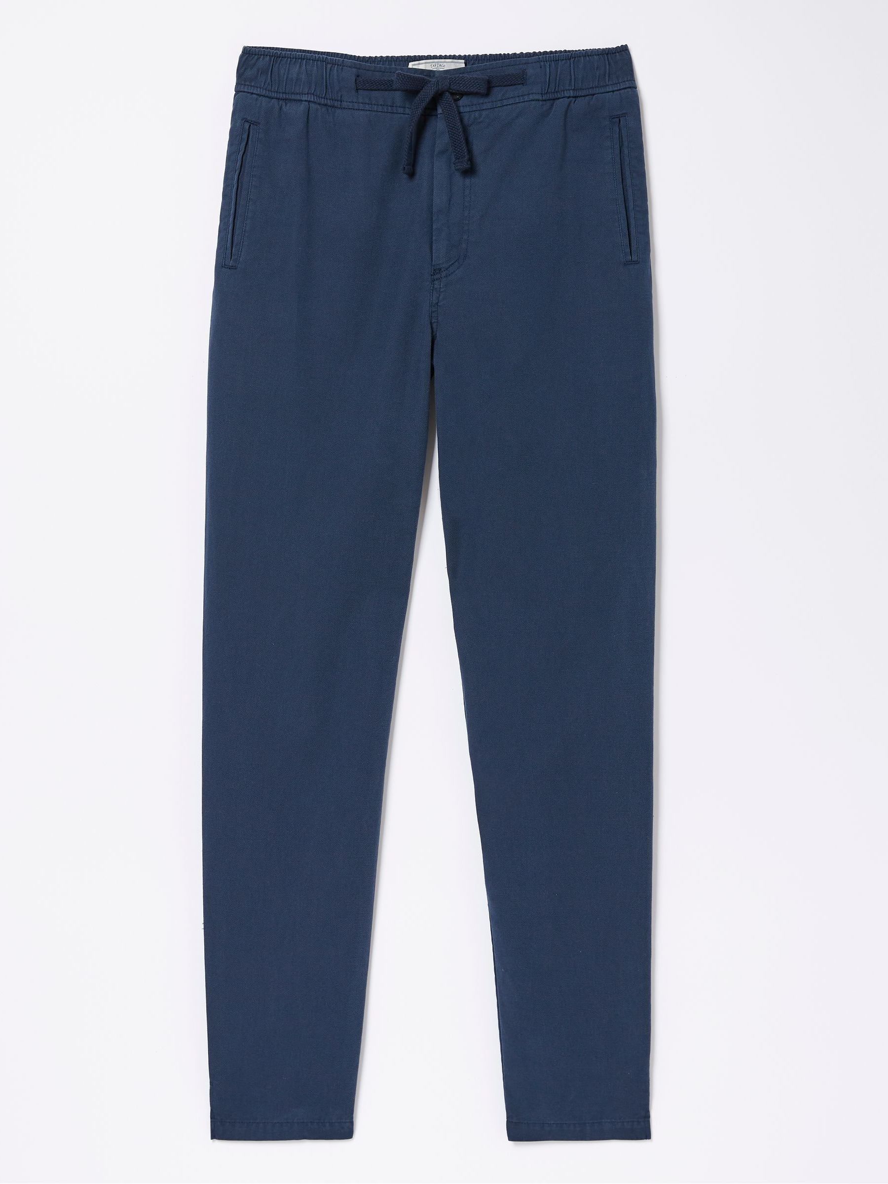 Albury Blue Twill Joggers - Image 1 of 1