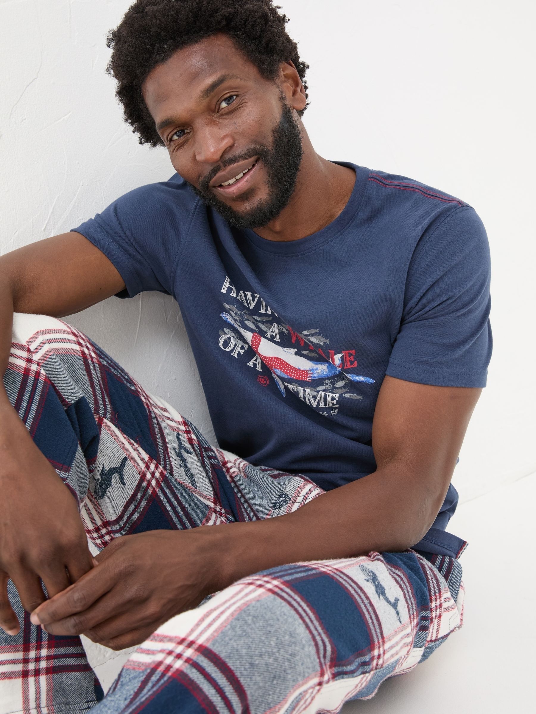 Navy Shelter Whale of a Time T-Shirt - Image 3 of 7