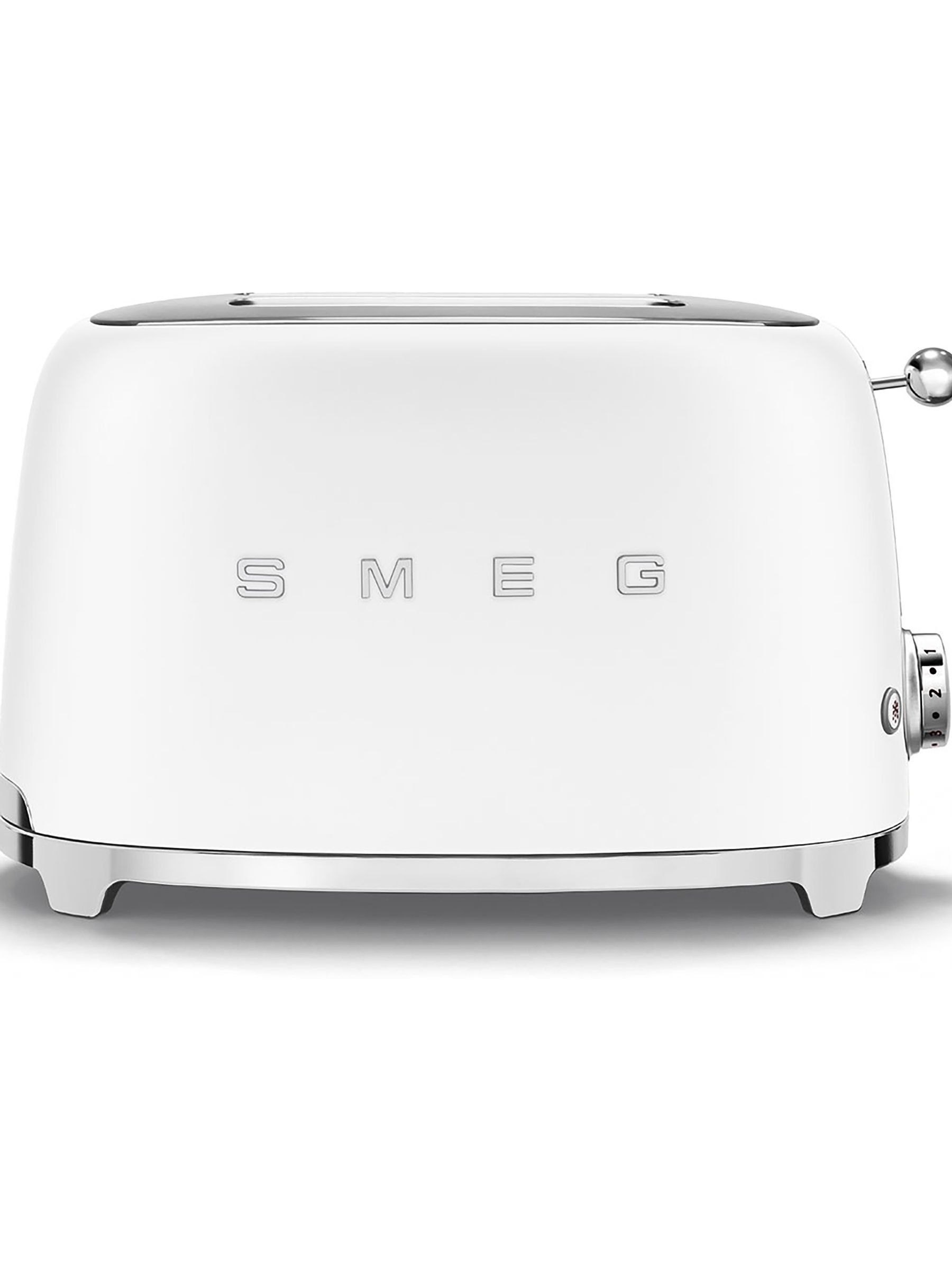 White Matt 2 Slice Toaster - Image 2 of 7