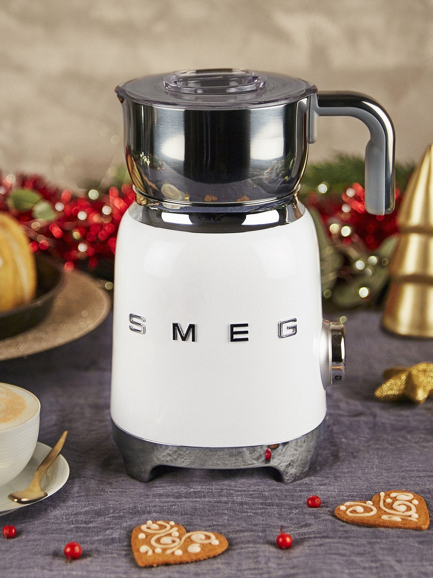 Smeg White Electric Milk Frother - Image 1 of 9 Smeg White Electric Milk Frother - Image 1 of 9