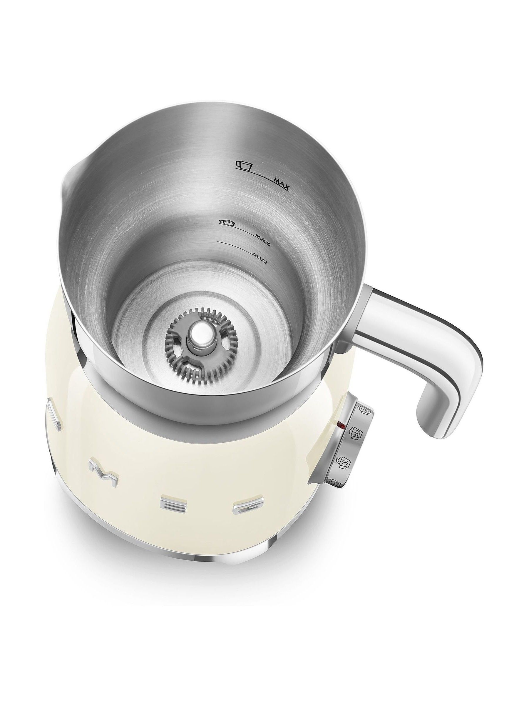 Smeg Cream Electric Milk Frother - Image 4 of 8