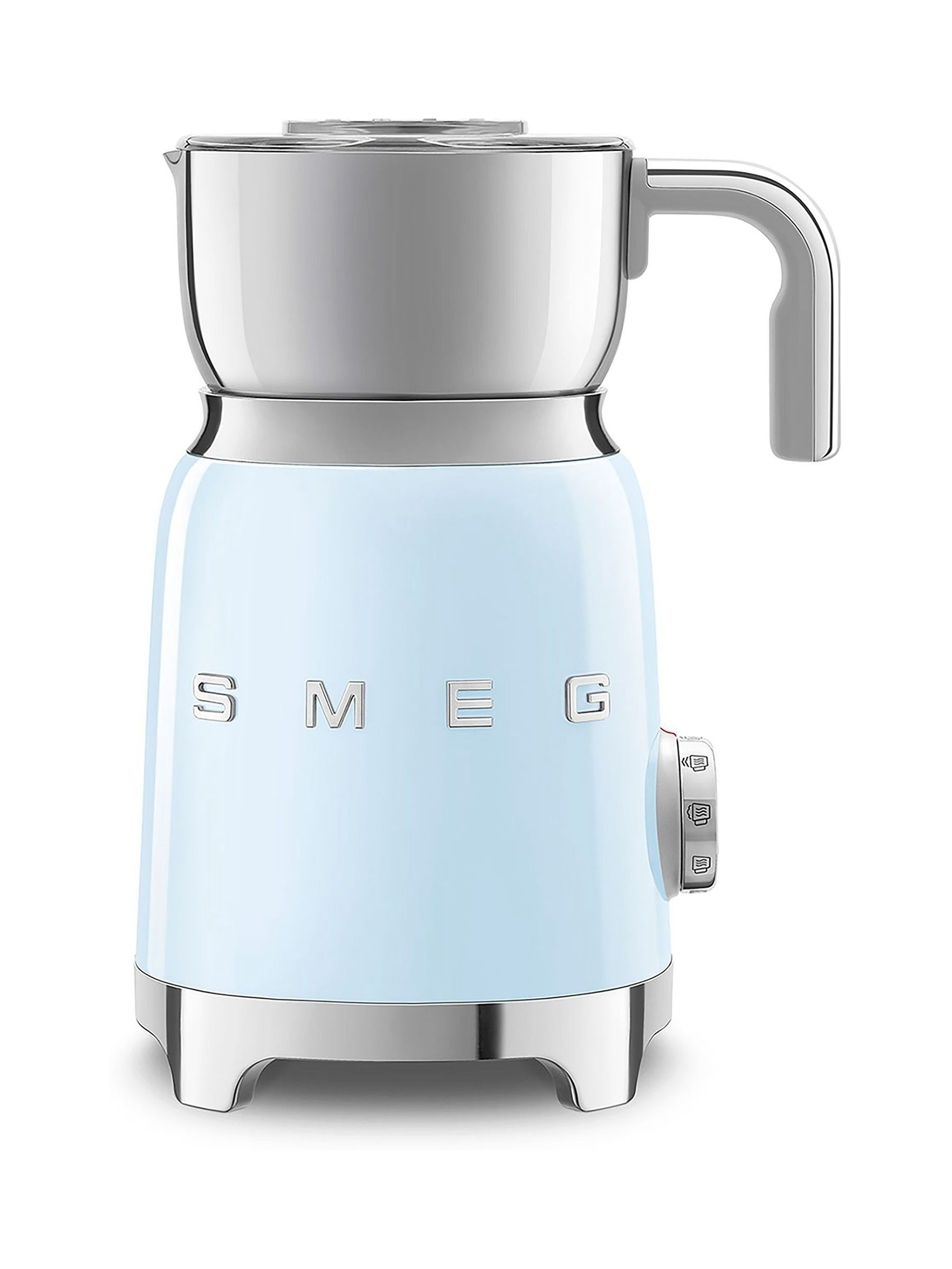 Smeg Pastel Blue Electric Milk Frother - Image 3 of 9