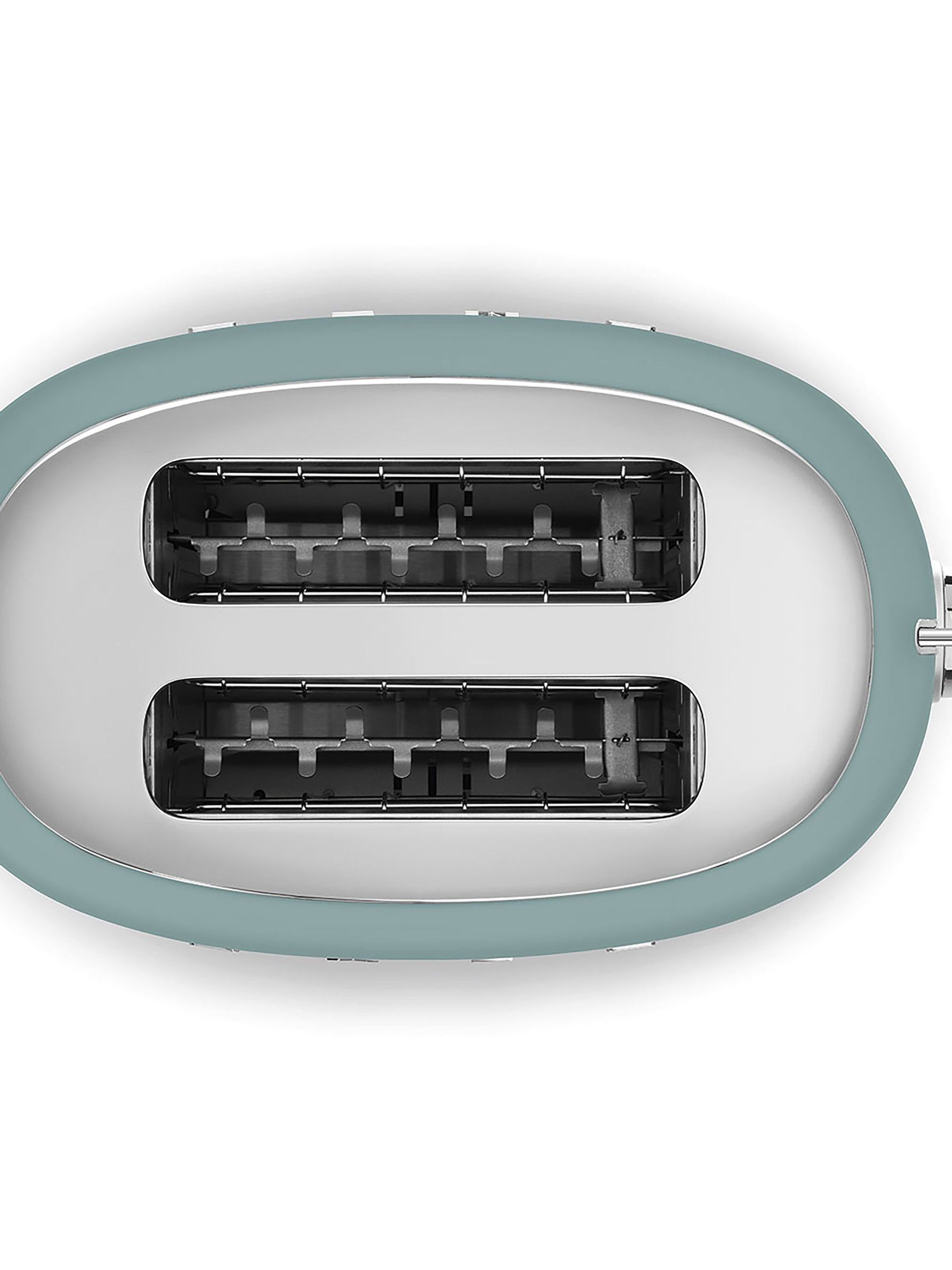 Emerald Green Matt 2 Slice Toaster - Image 8 of 8