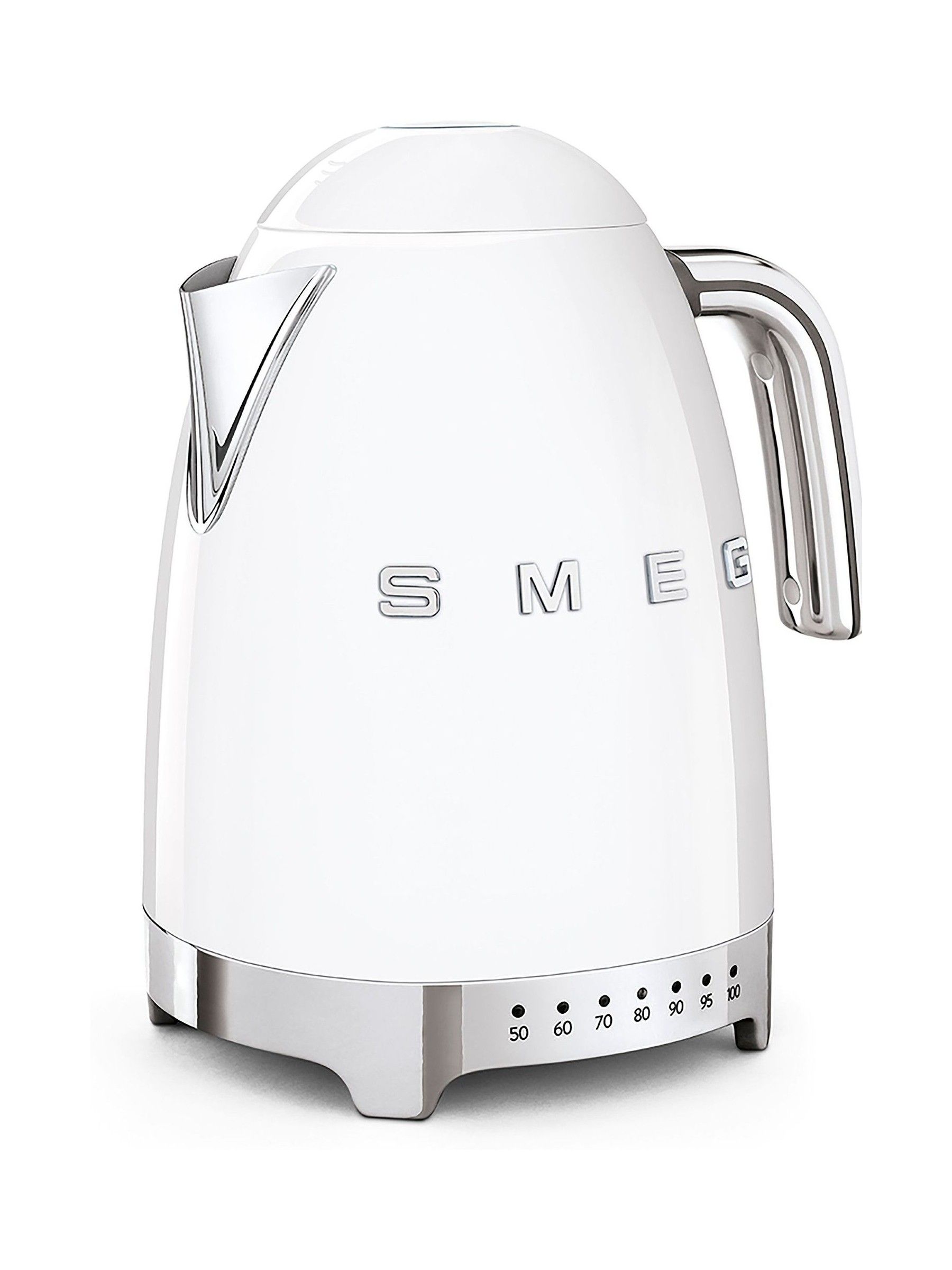 Smeg White Temperature Controlled Kettle 1.7 Litre - Image 2 of 5 Smeg White Temperature Controlled Kettle 1.7 Litre - Image 2 of 5
