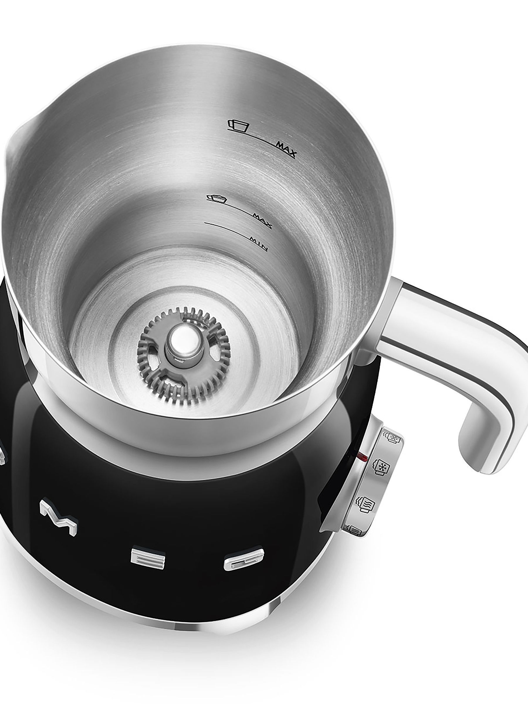 Smeg Black Electric Milk Frother - Image 4 of 7