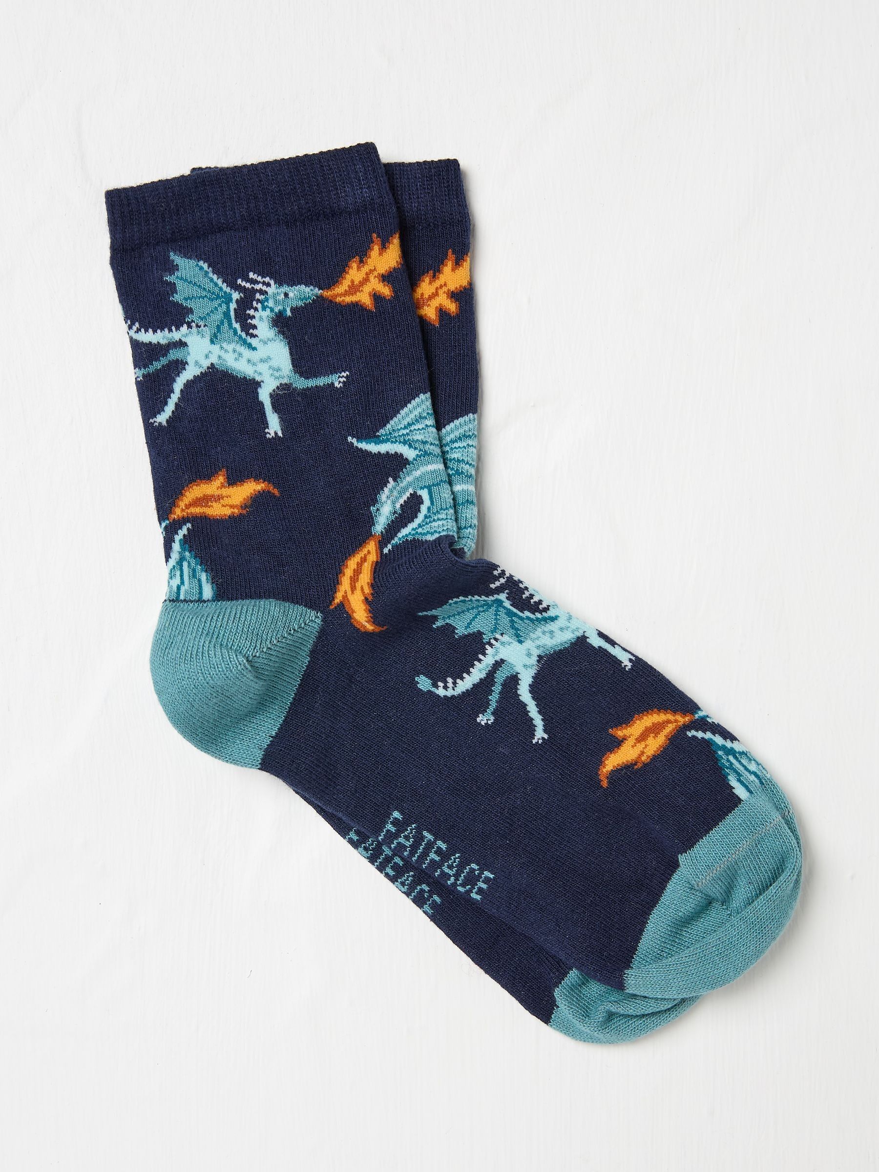 Blue Kids Socks 1 Pack - Image 1 of 2