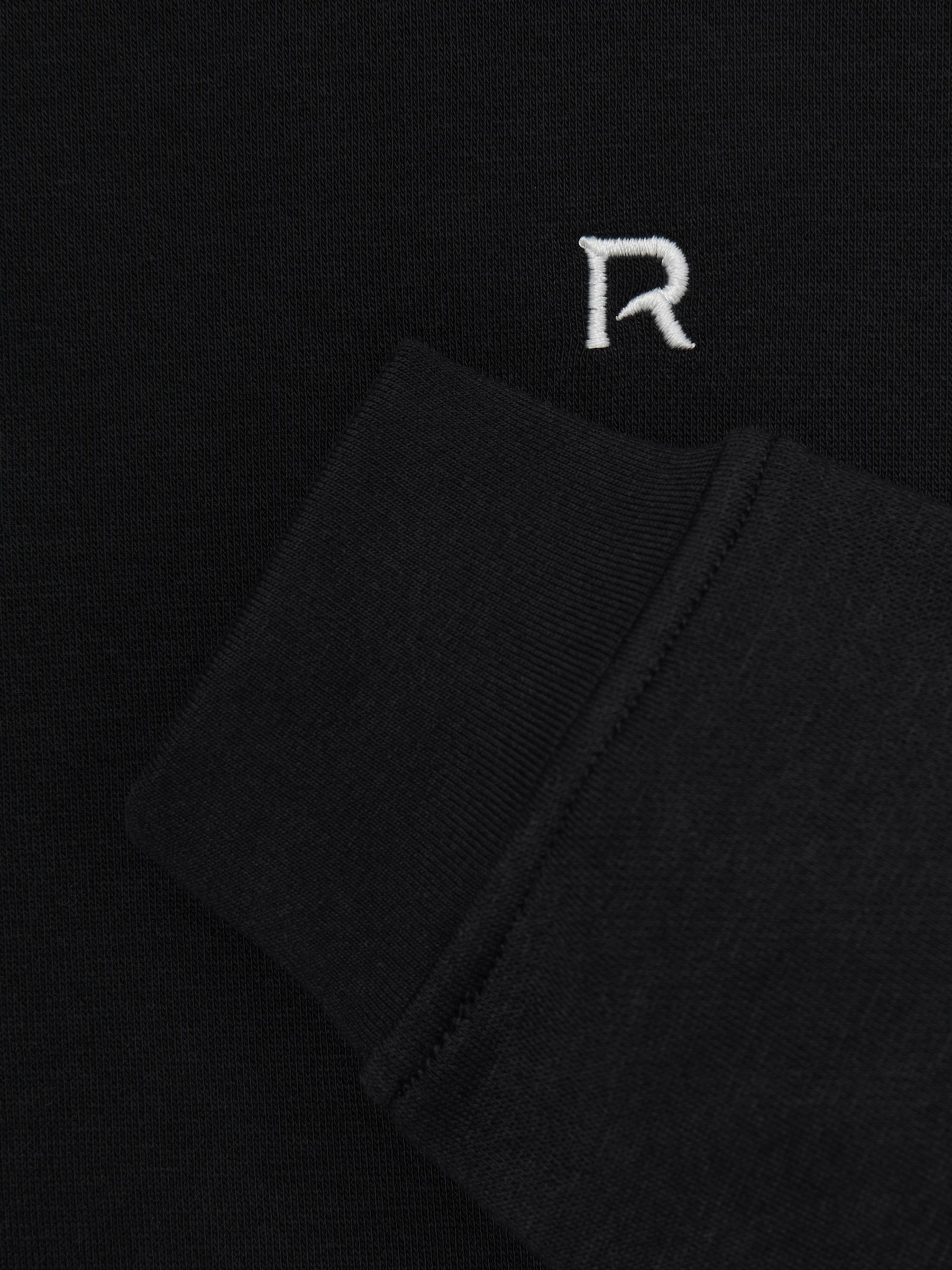 3-9 yrs Cotton-Blend Sweatshirt and Joggers Set in Black - Image 4 of 4