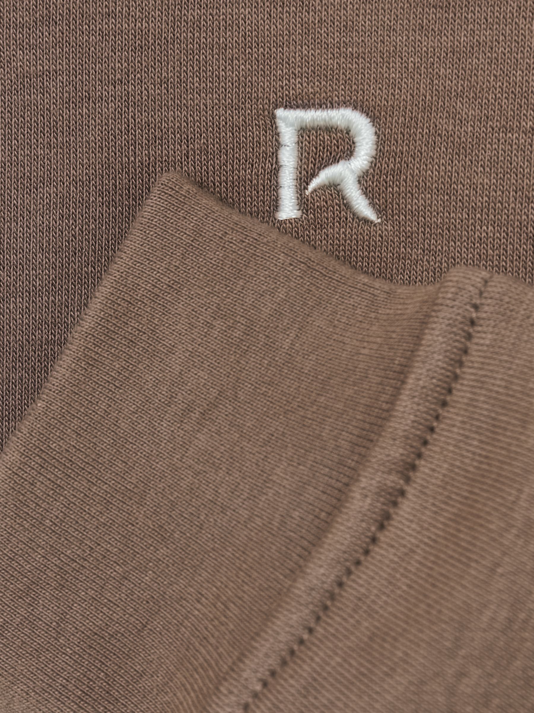 3-9 yrs Cotton-Blend Sweatshirt and Joggers Set in Taupe - Image 3 of 3