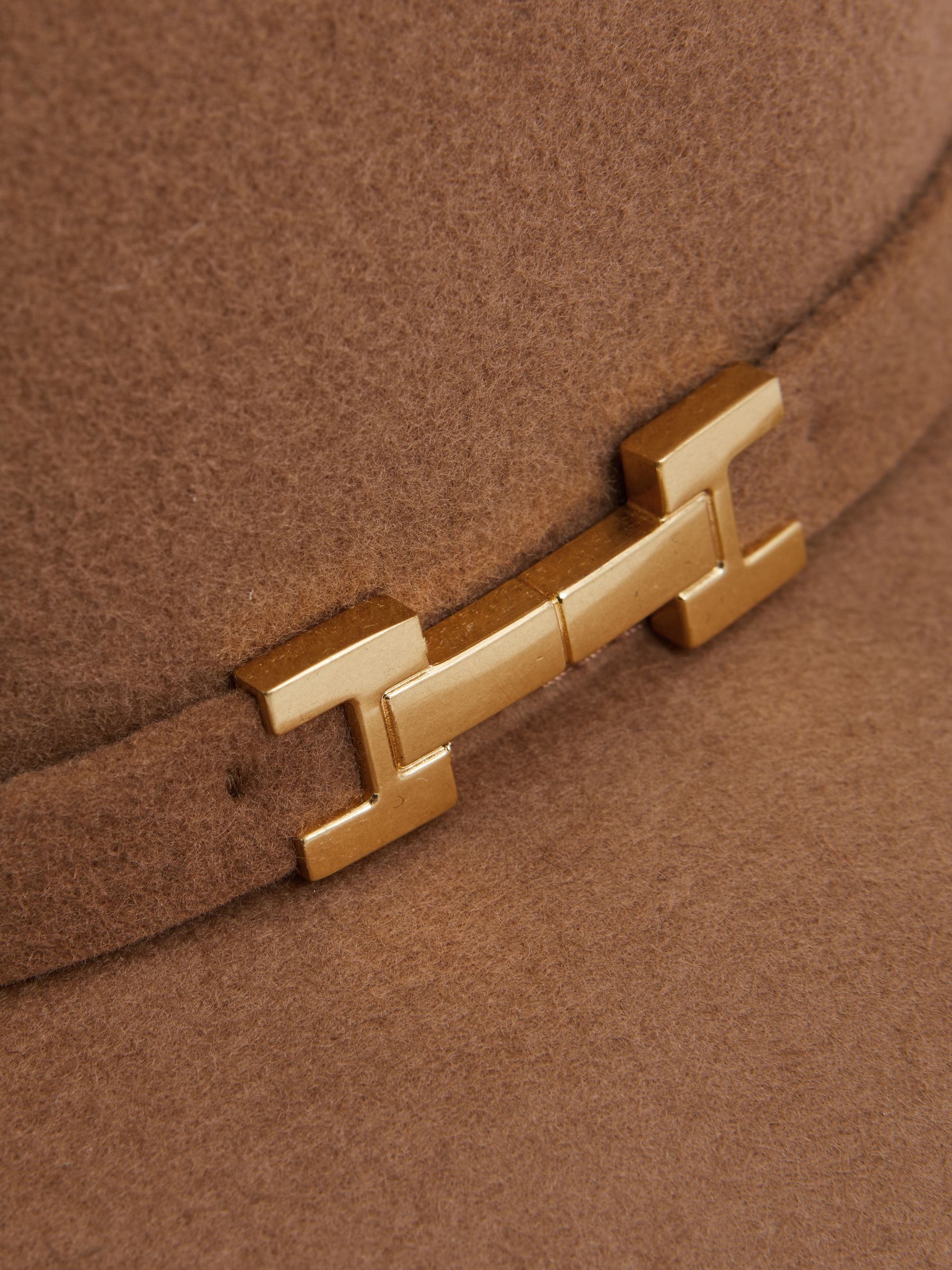 Wool Fedora in Camel - Image 4 of 4