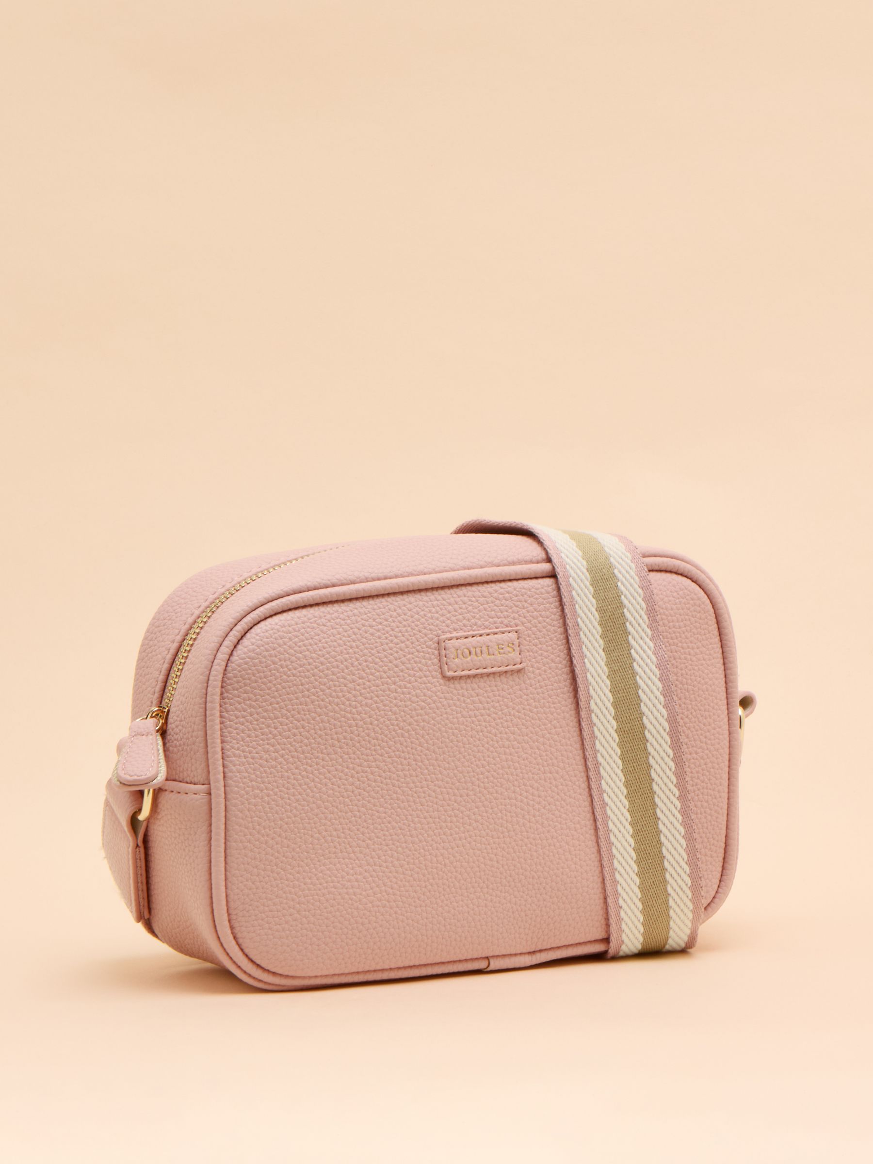 Trent Light Pink Cross Body Bag - Image 4 of 7