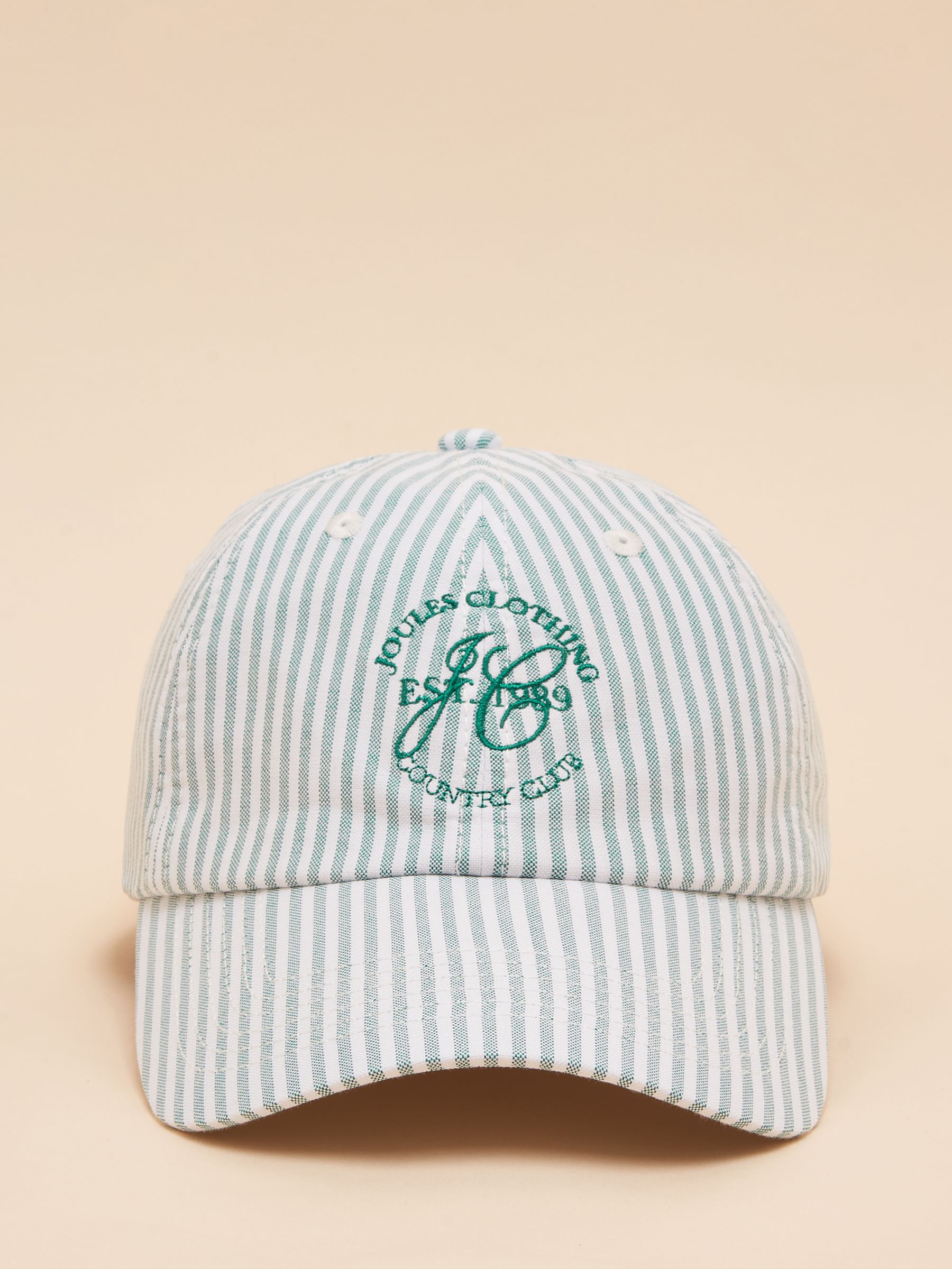 Daley Green Stripe Cap - Image 4 of 7