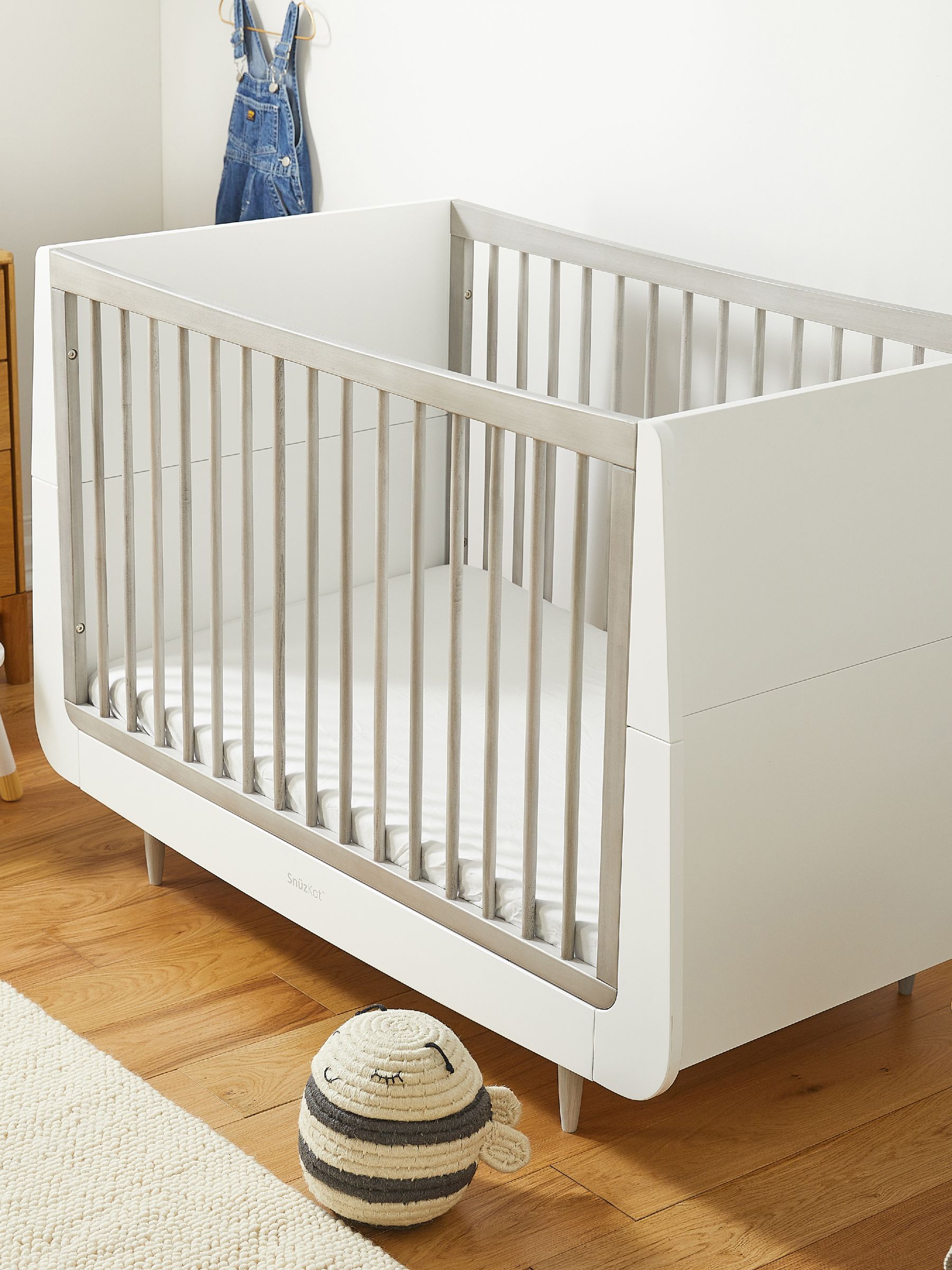 Snuz Silver Birch SnuzKot The Natural Edit Cot Bed - Image 4 of 8