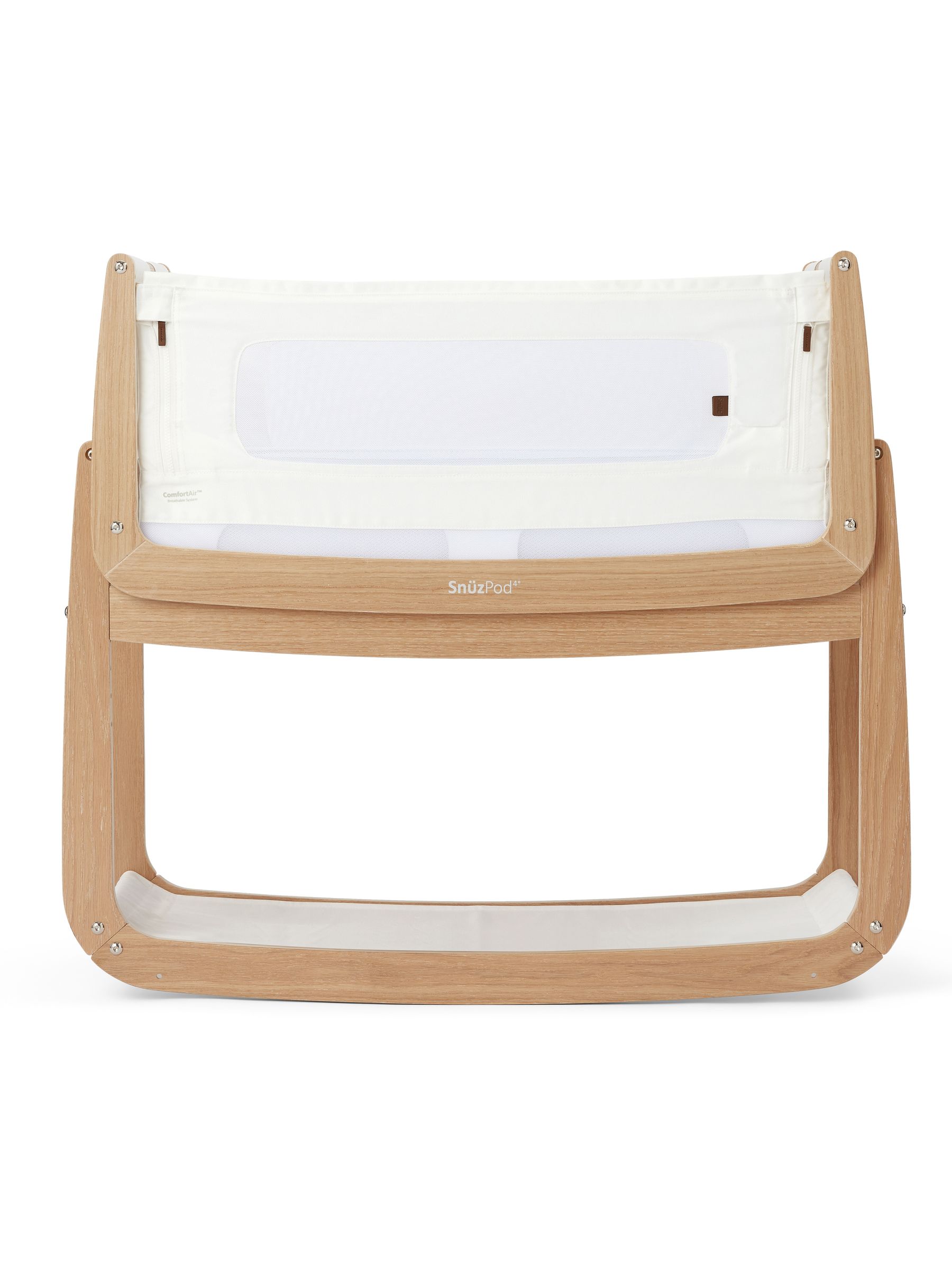 Snuz Oak SnuzPod 4 Bedside Crib - Image 2 of 10