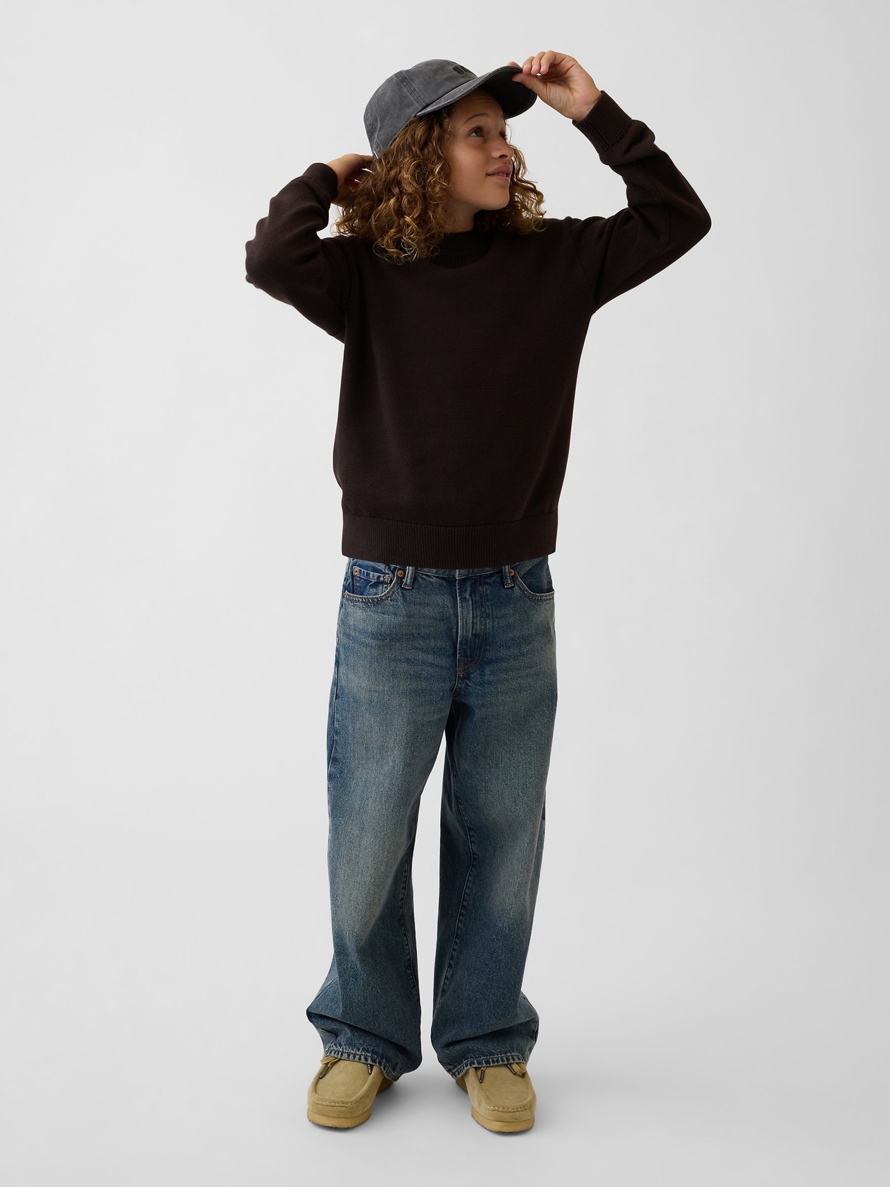 Brown Relaxed Jumper - Image 3 of 5