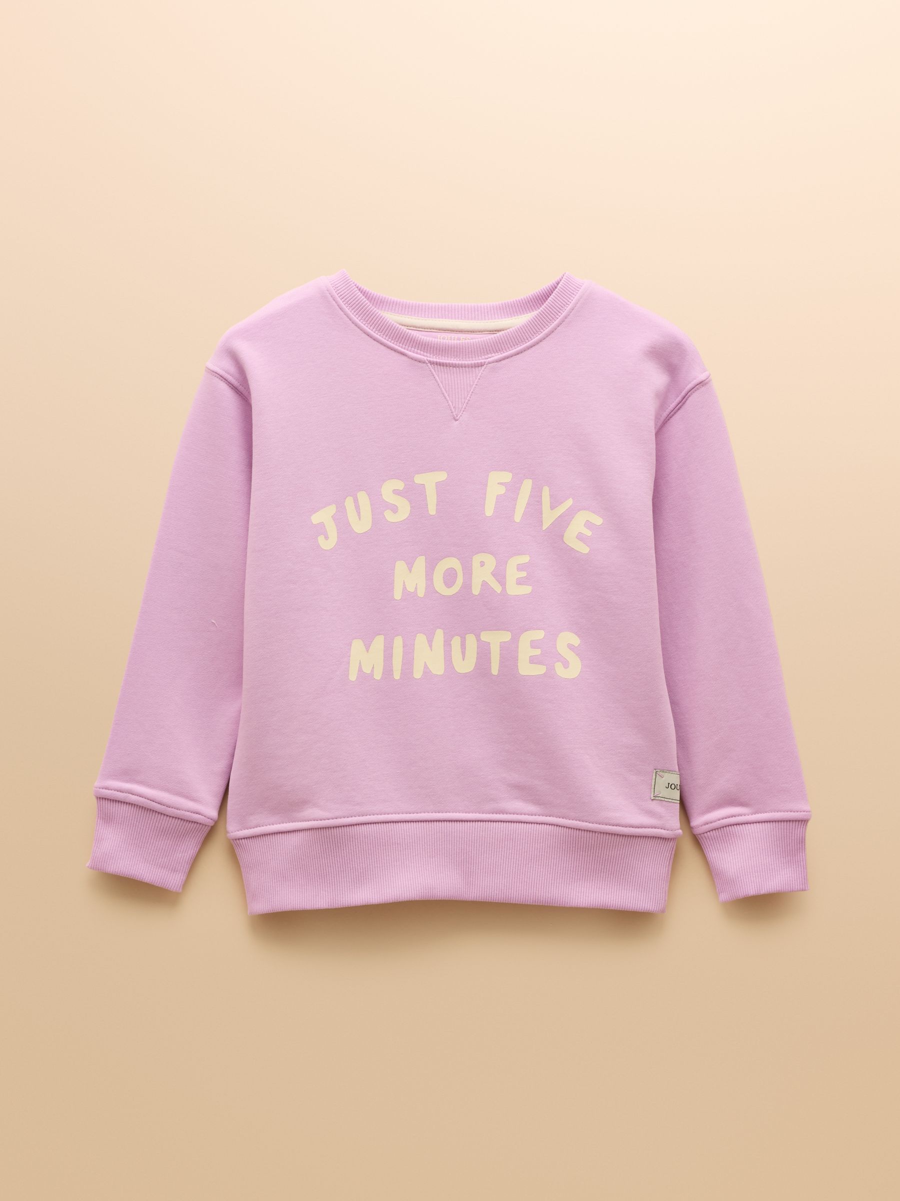 Sundaze Purple Crew Neck Slogan Sweatshirt - Image 3 of 7