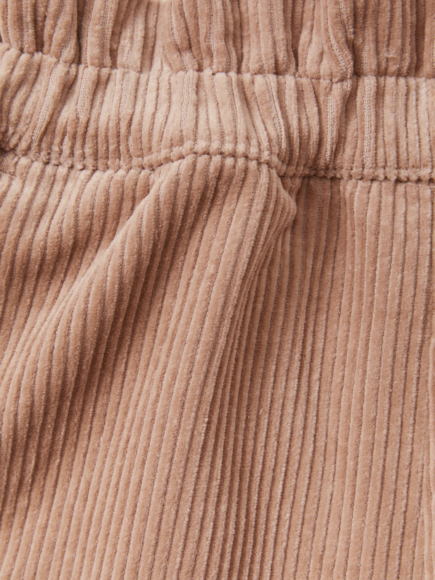 13-14 yrs Corduroy Paper Bag Trousers in Camel - Image 4 of 4