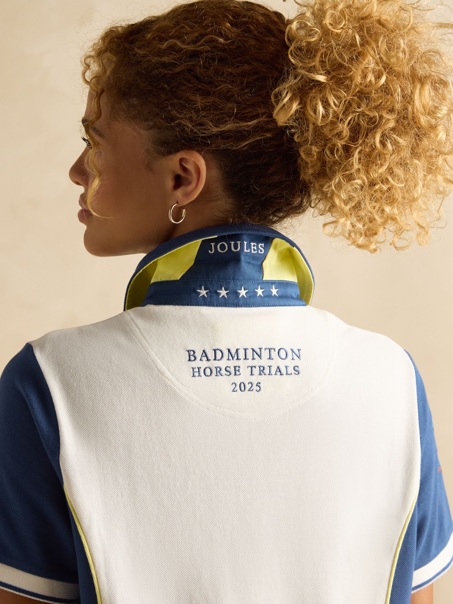 Official Badminton White Polo Shirt - Image 10 of 11