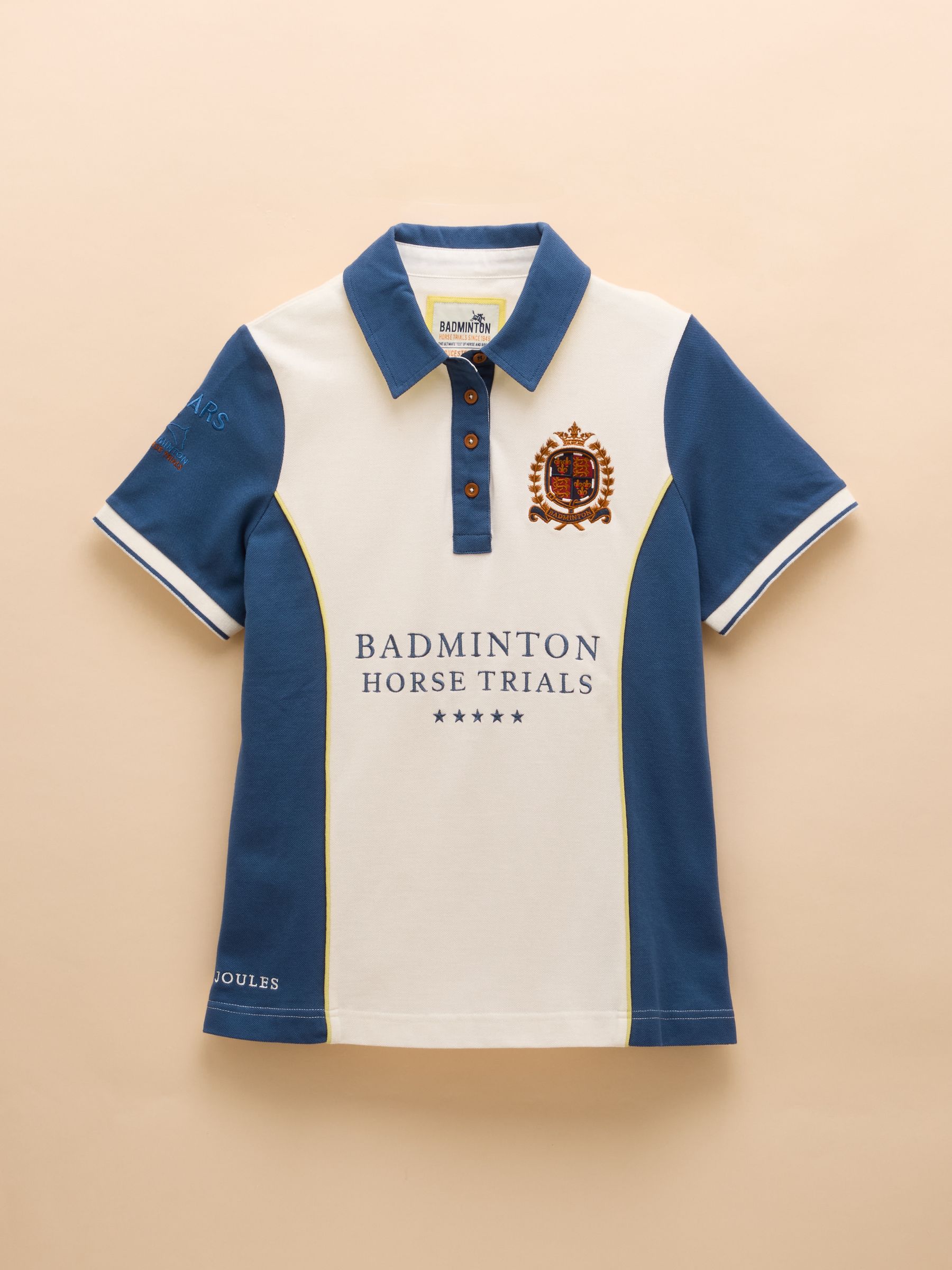 Official Badminton White Polo Shirt - Image 11 of 11