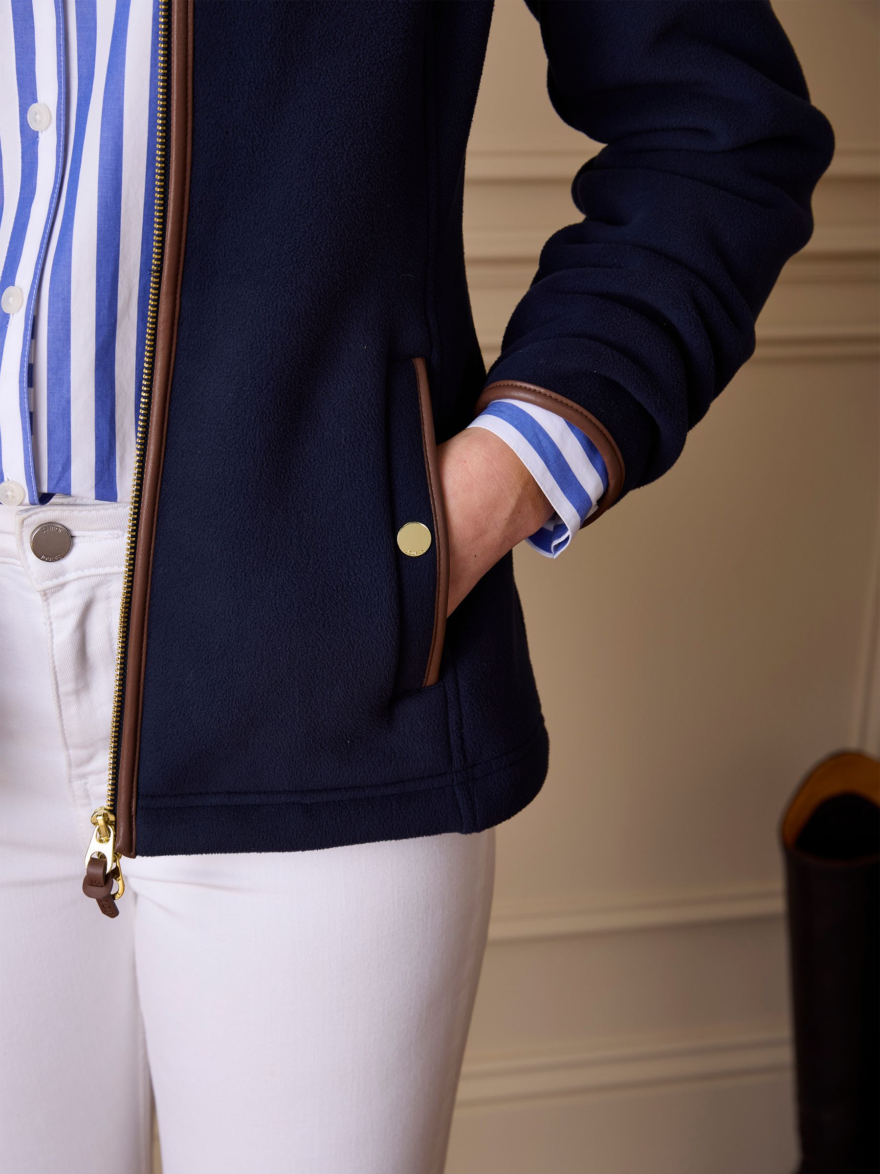Official Badminton Navy Heritage  Fleece - Image 3 of 14