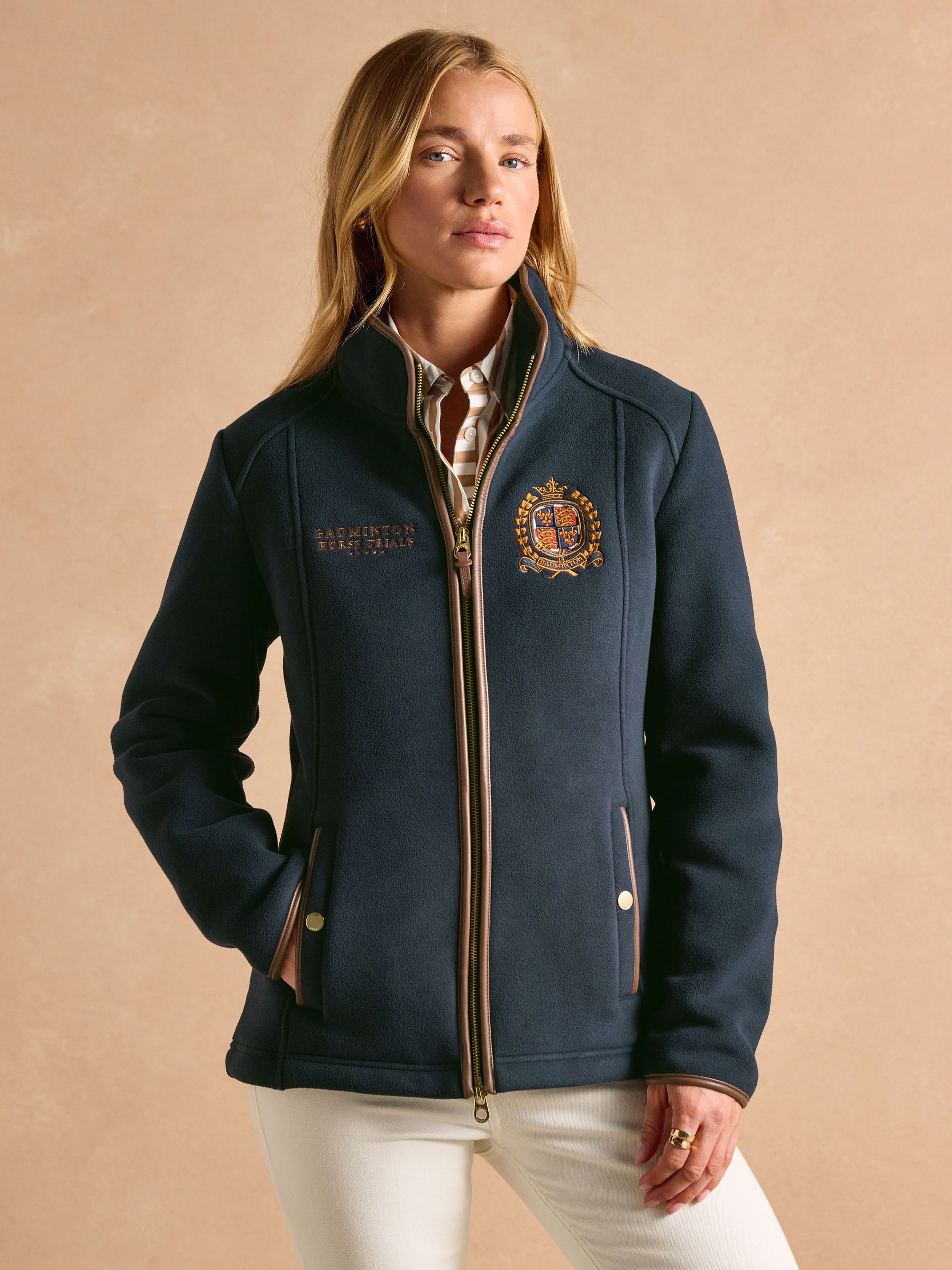 Official Badminton Navy Heritage  Fleece - Image 6 of 14