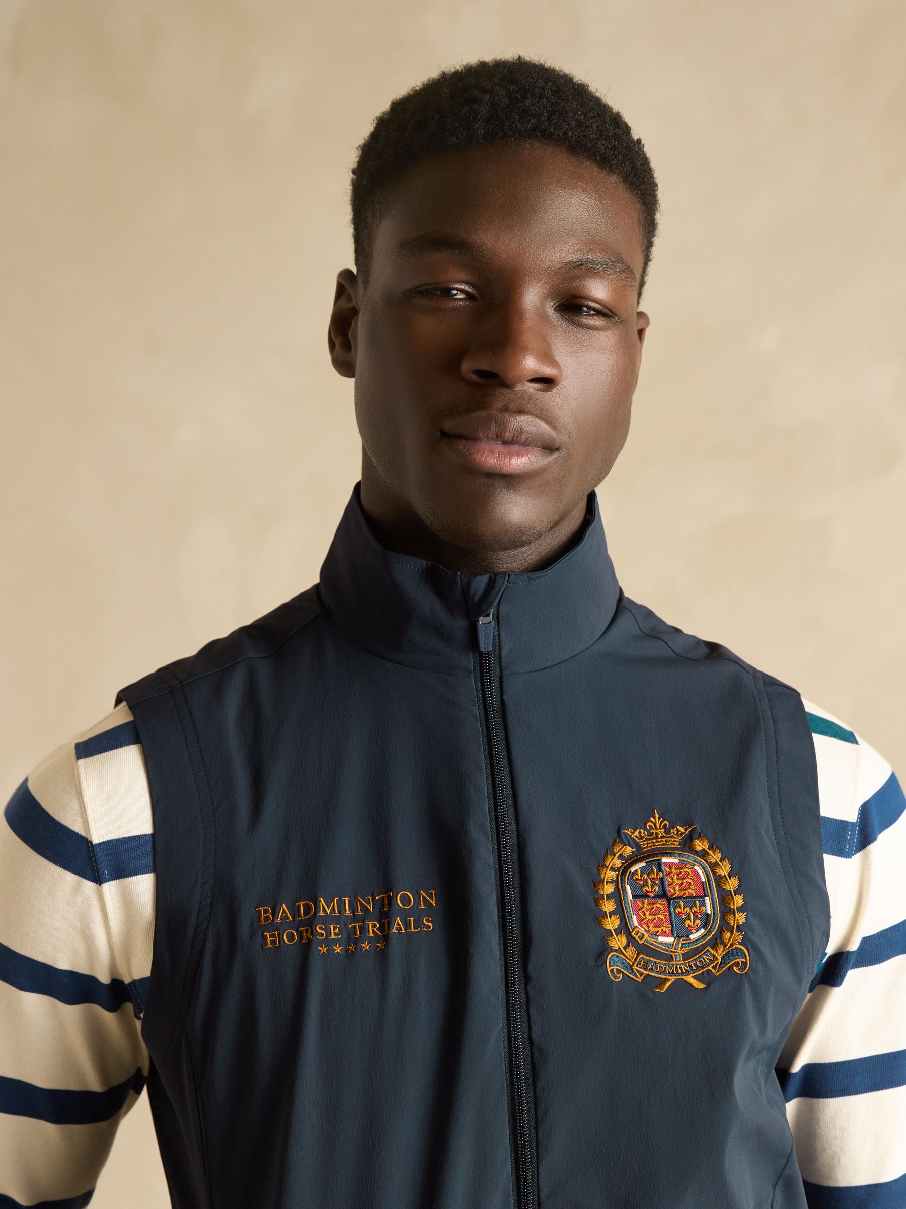 Official Badminton Navy Gilet - Image 9 of 12