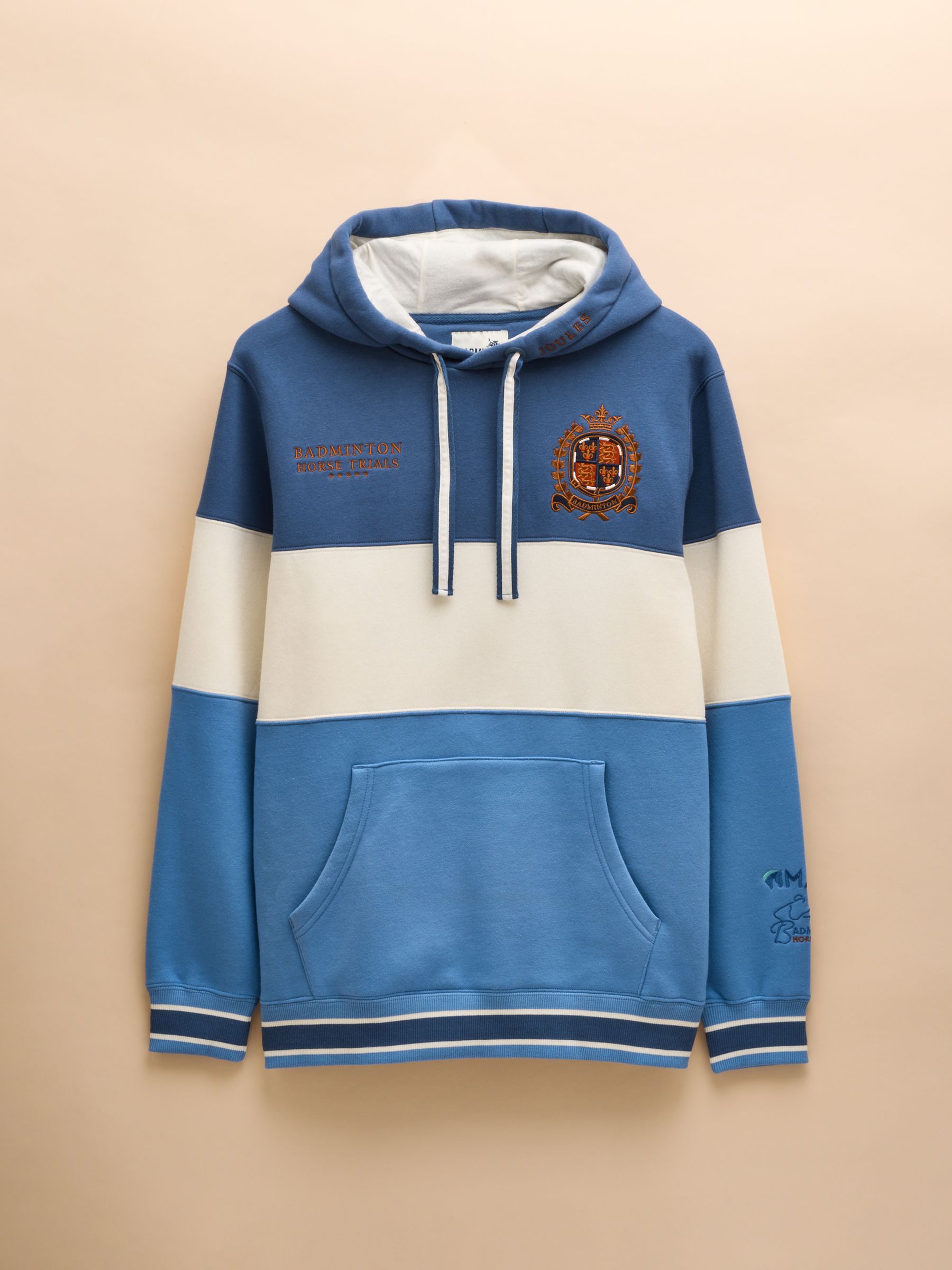 Official Badminton Blue Colourblock Hoodie - Image 18 of 18