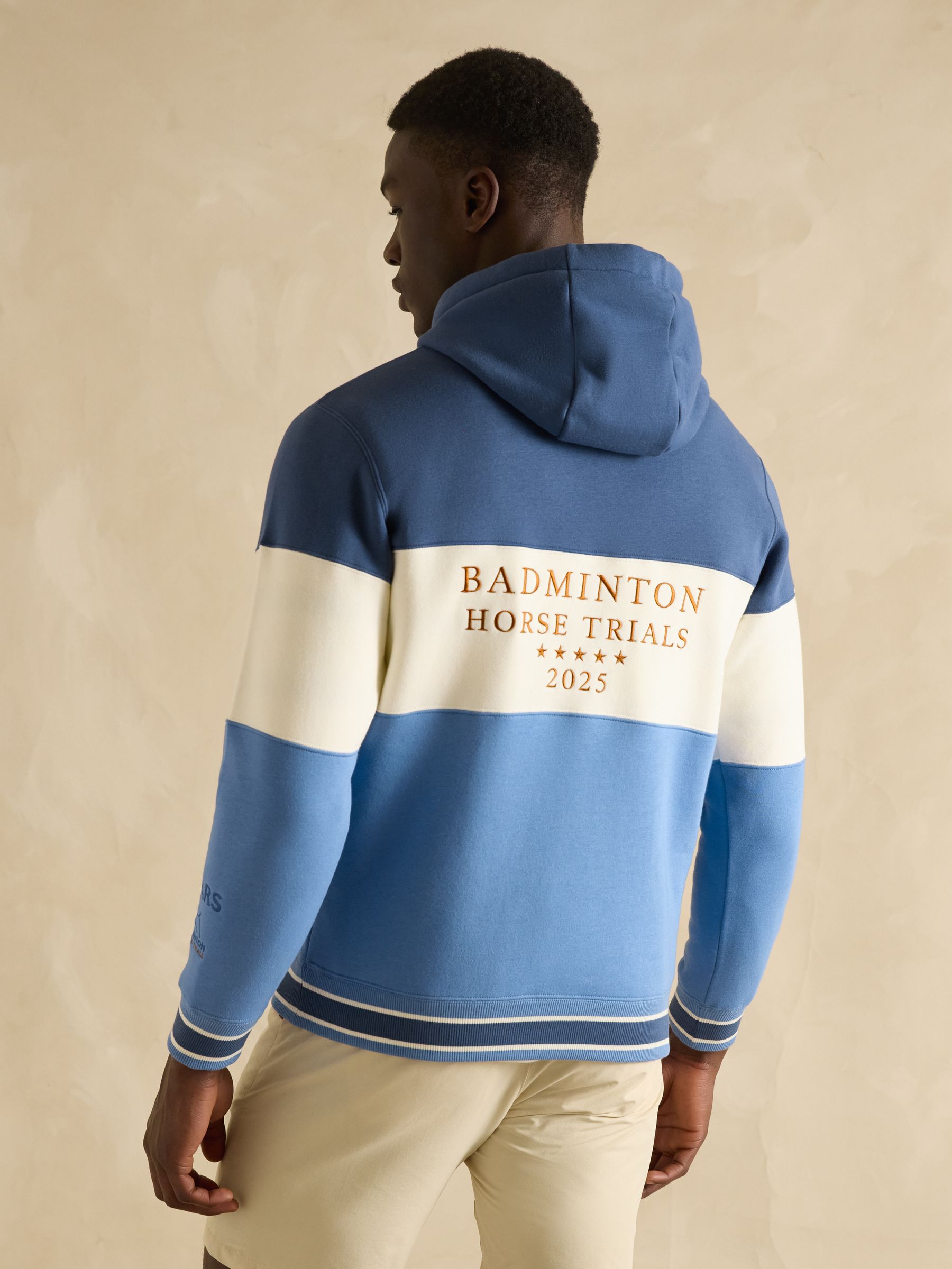 Official Badminton Blue Colourblock Hoodie - Image 8 of 18