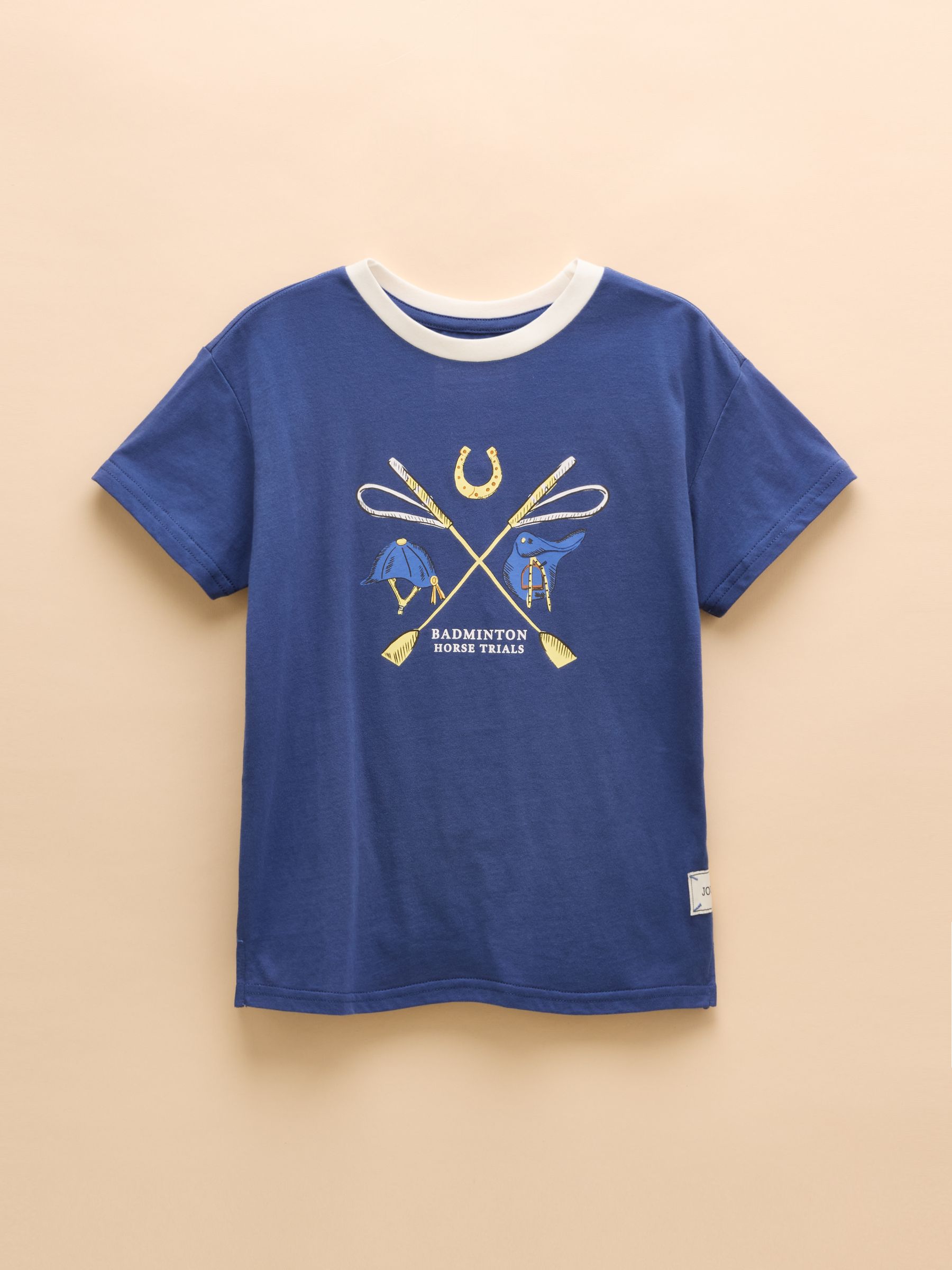 Official Badminton Blue Screen Print T-Shirt - Image 1 of 3