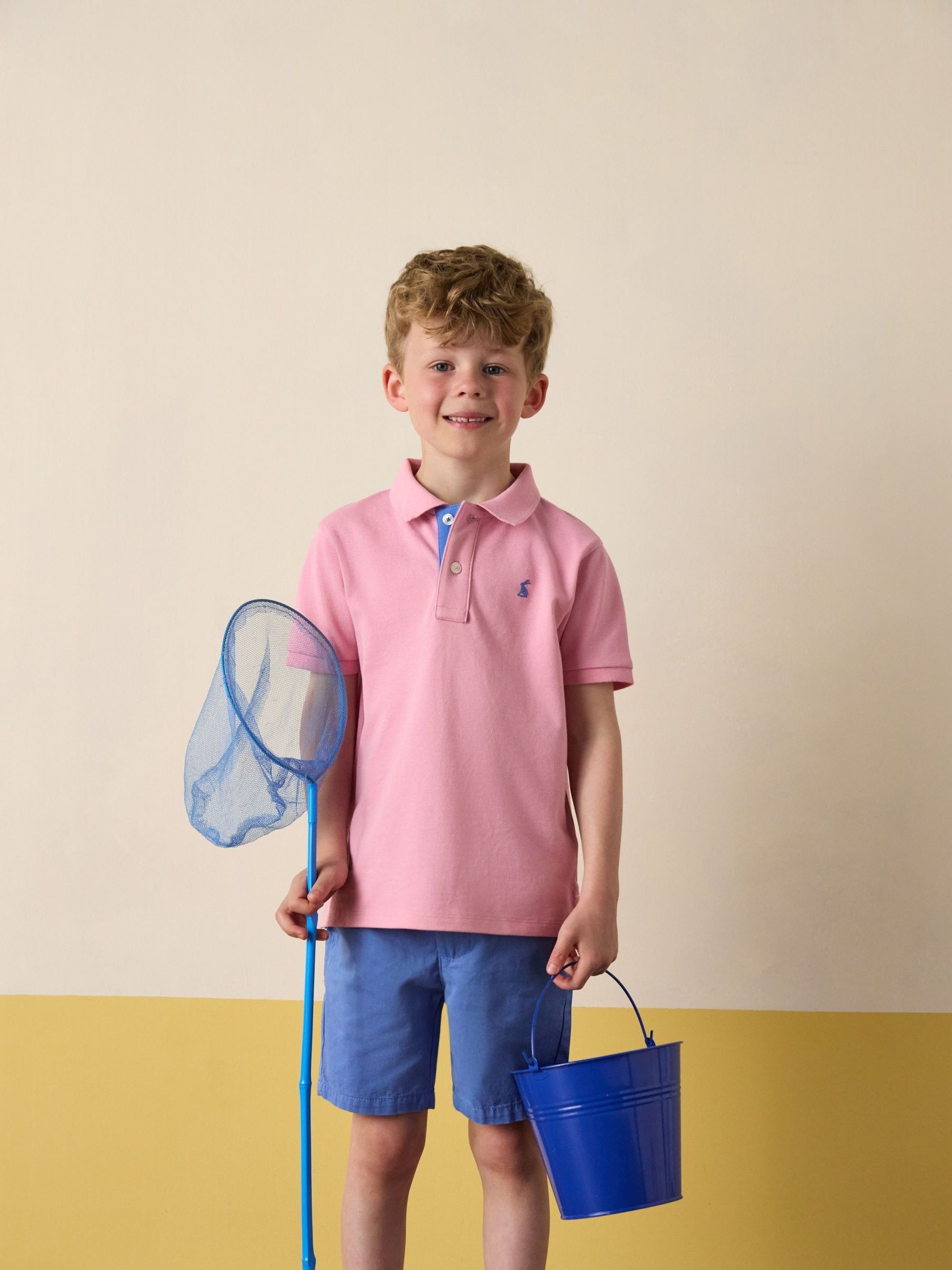 Woody Pink Cotton Pique Polo Shirt - Image 2 of 8