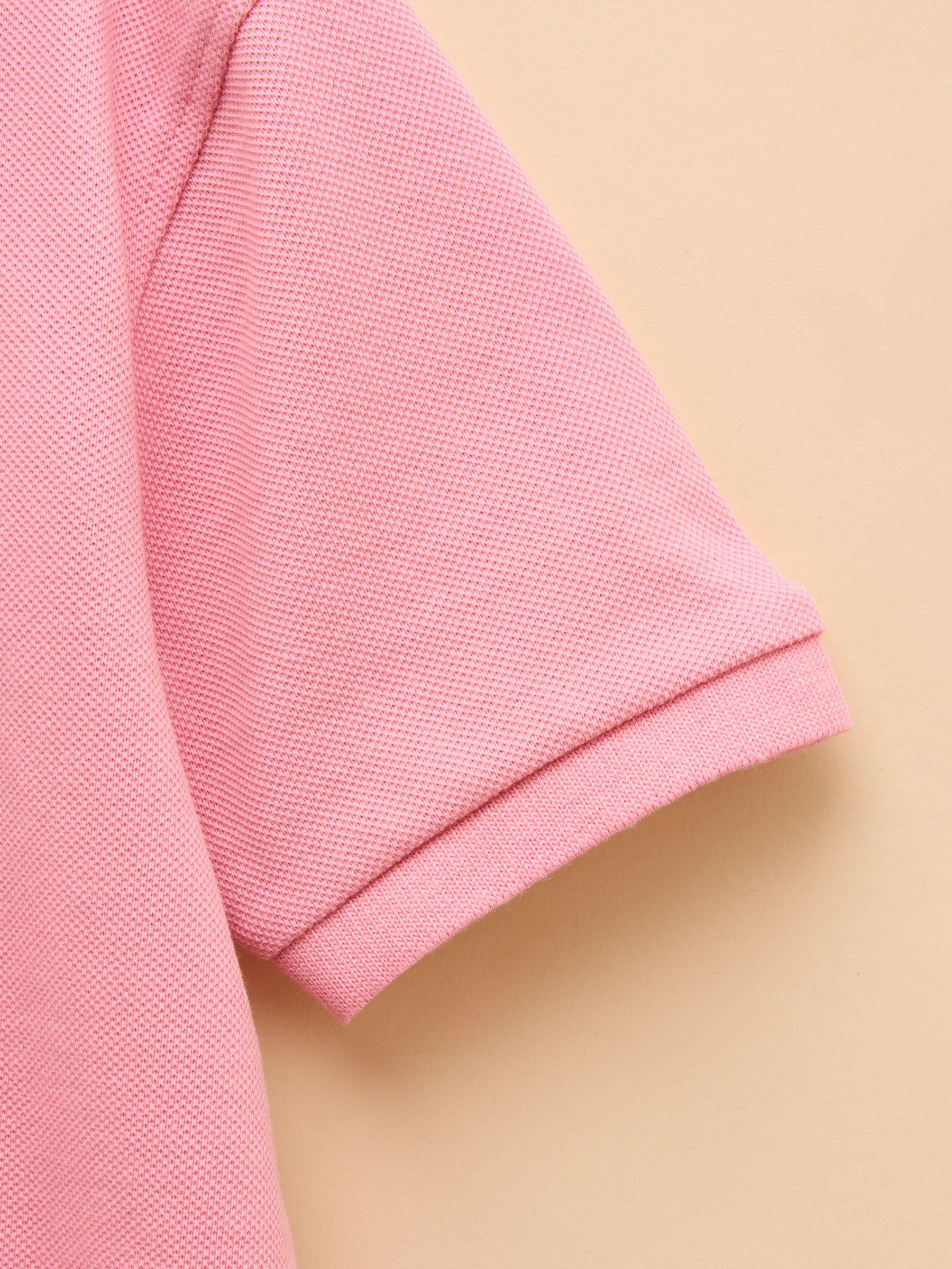Woody Pink Cotton Pique Polo Shirt - Image 5 of 8