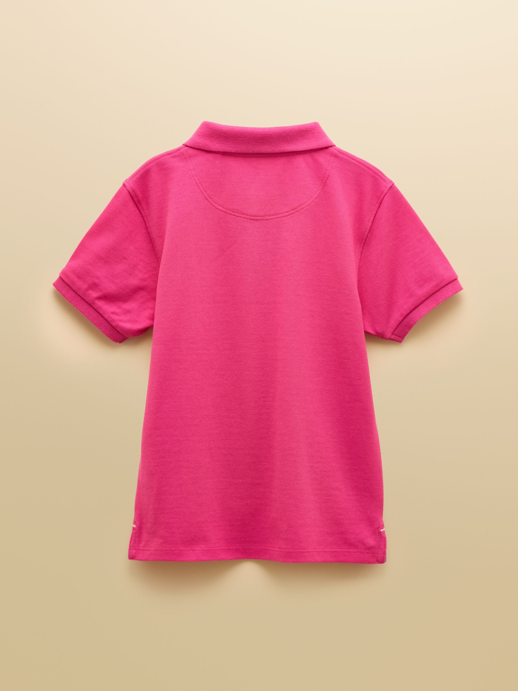 Boys' Woody Bright Pink Cotton Pique Polo Shirt - Image 2 of 6