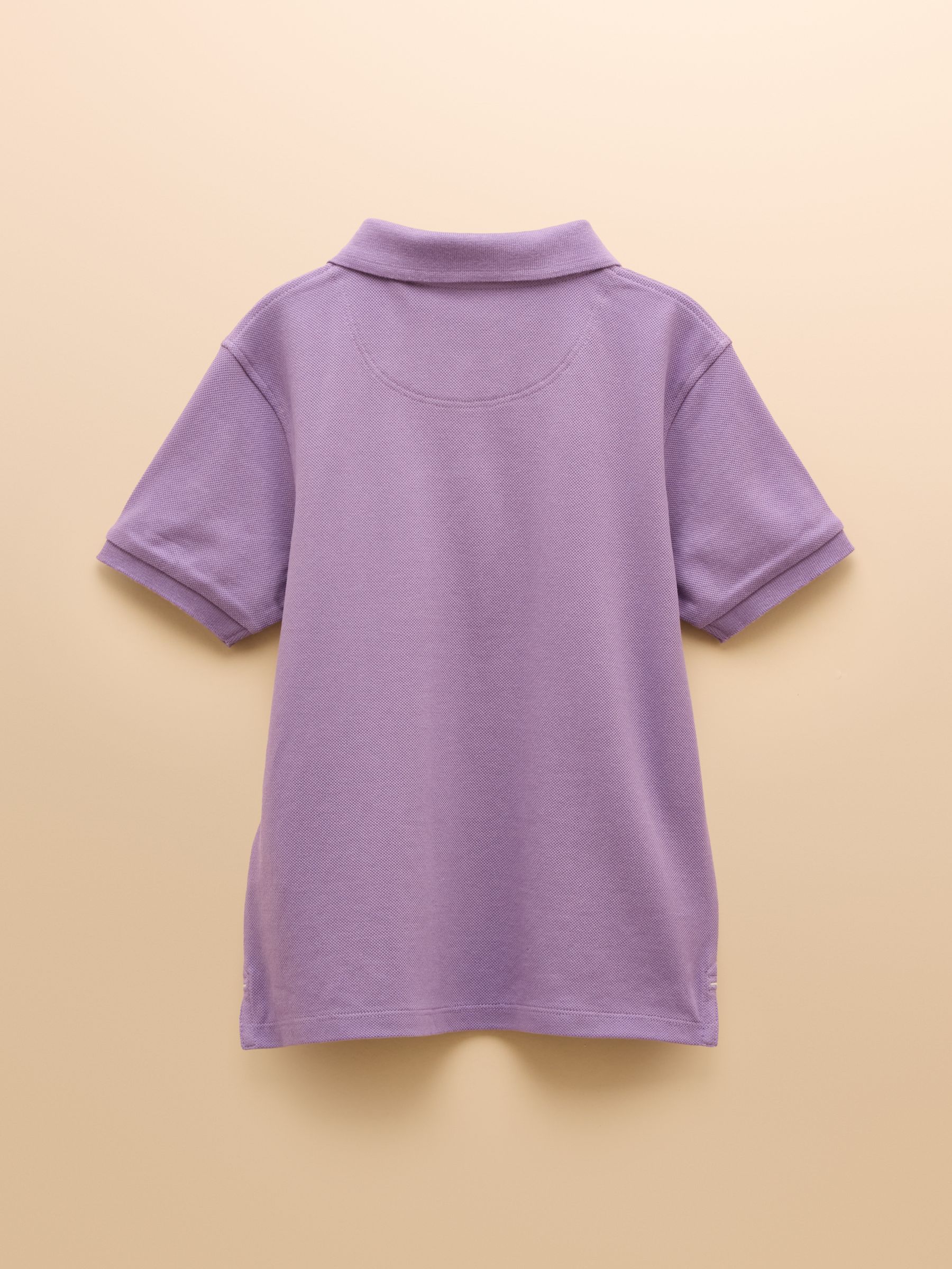 Woody Purple Cotton Pique Polo Shirt - Image 3 of 7